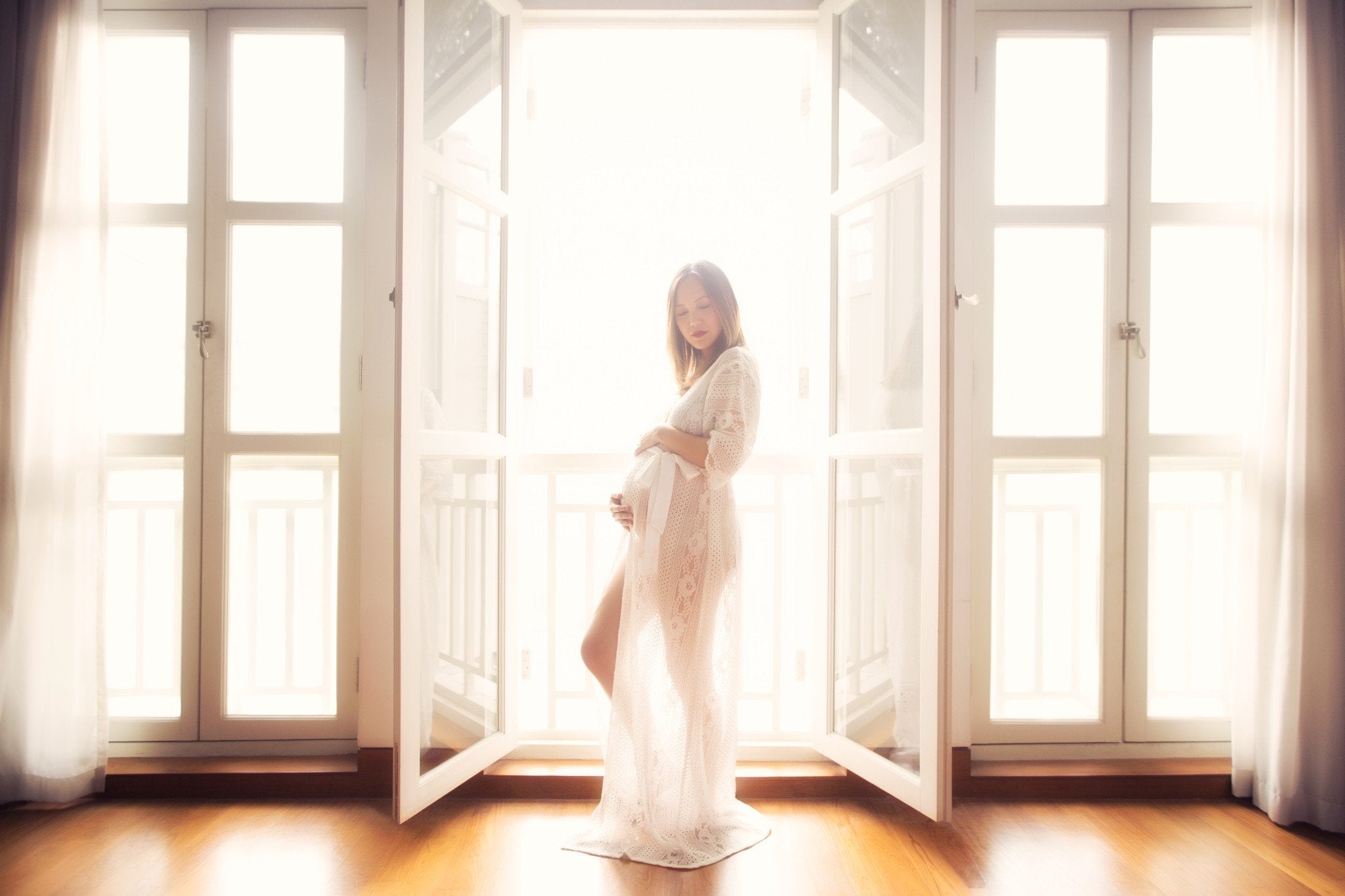 WHIMSY GARDEN: MATERNITY GLAM | Bells & Birds