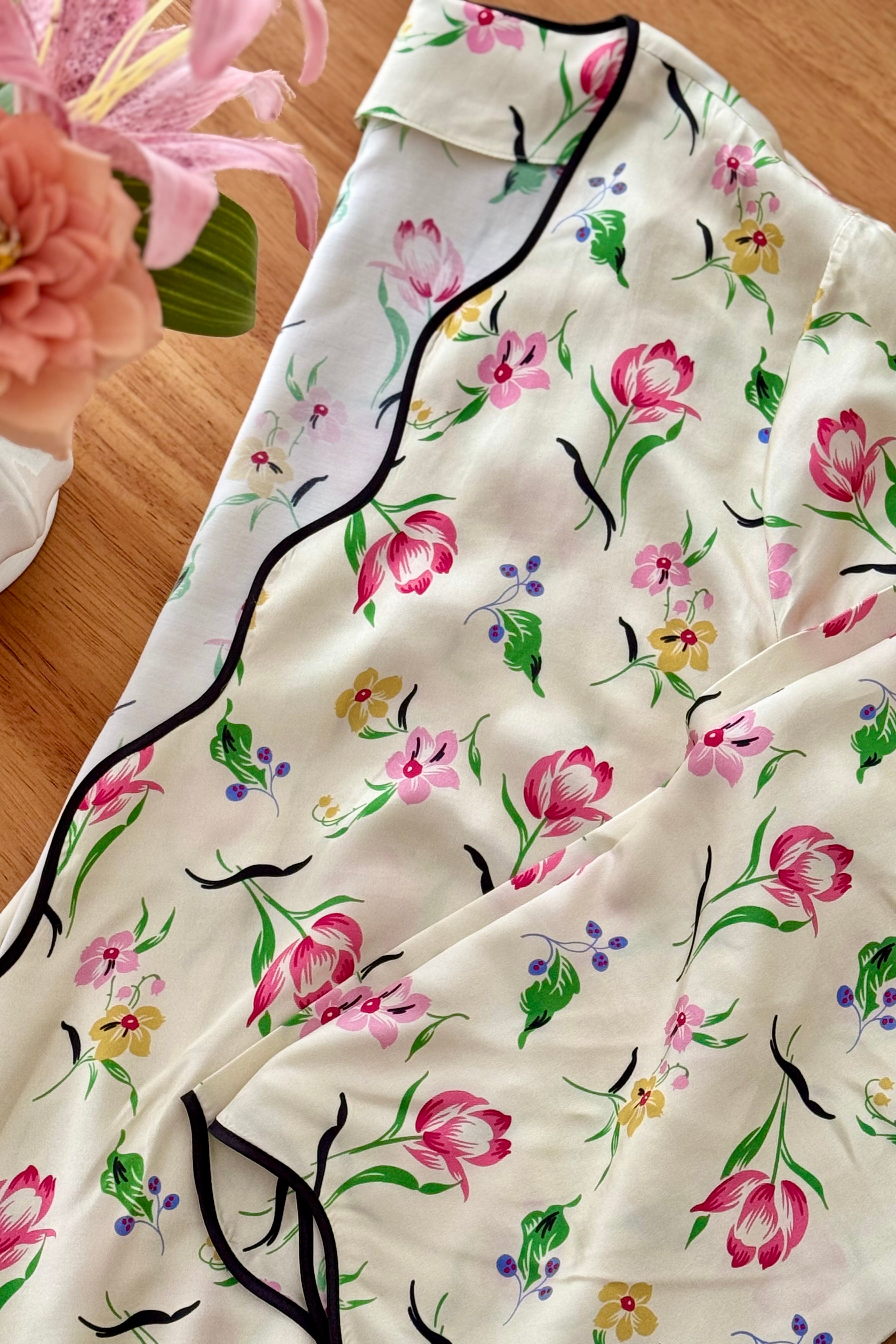 Everly Floral Robe