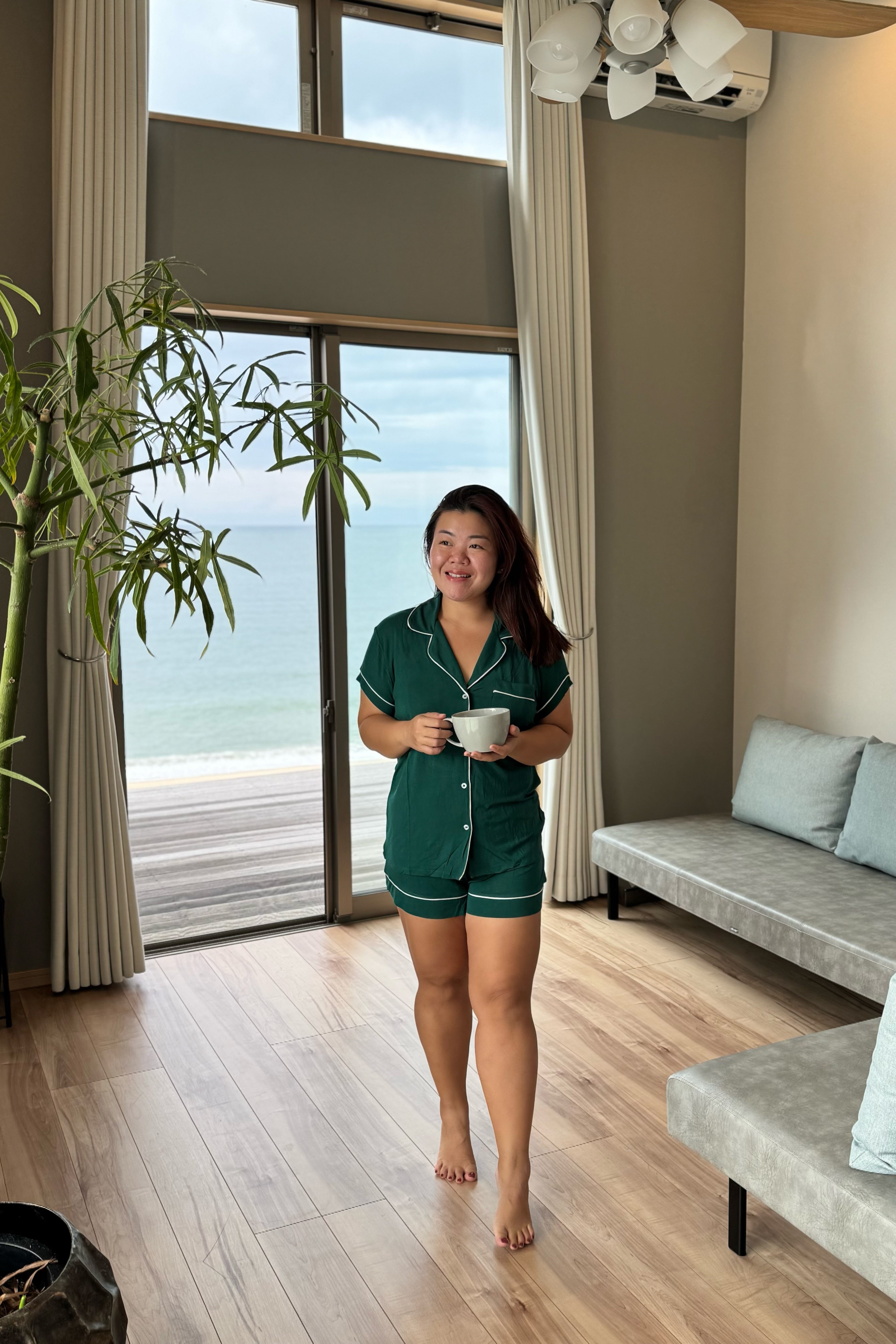 Oasis Modal Cotton PJs (Emerald)