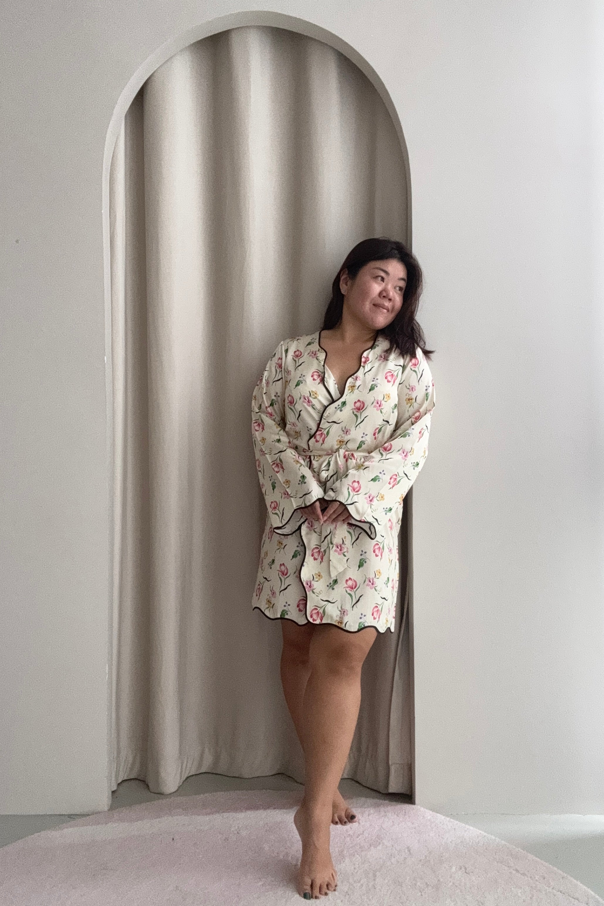 Everly Floral Robe