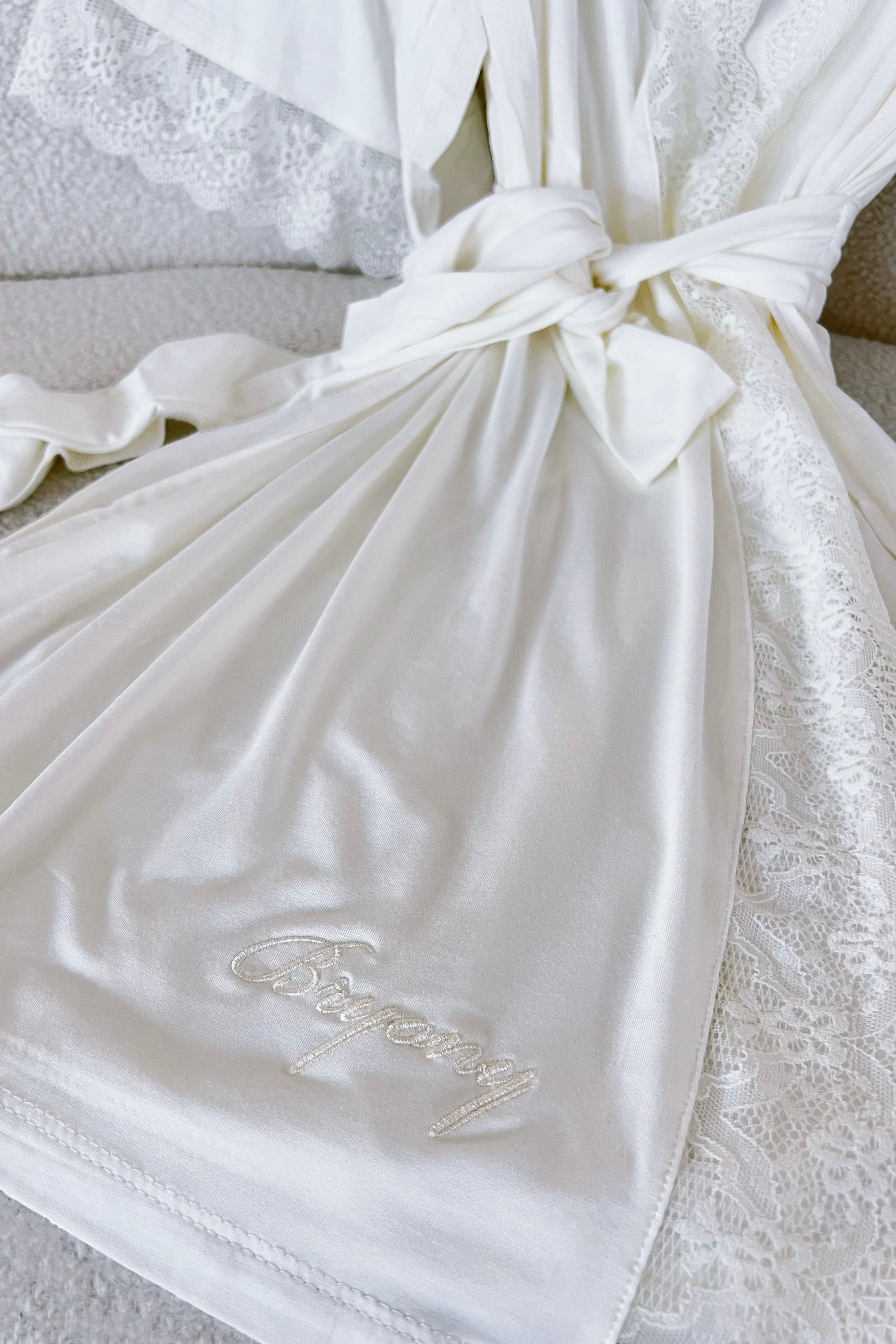 Sofia Cotton Robe (White)