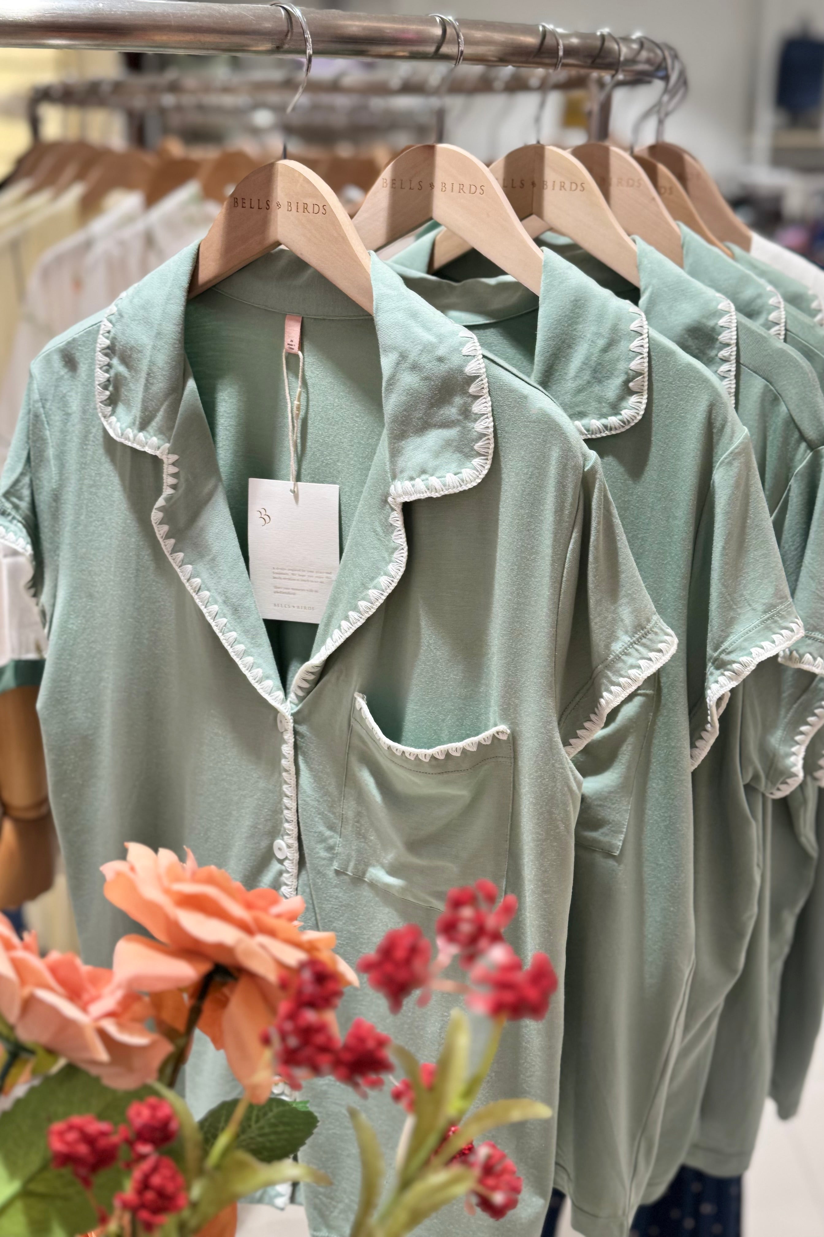 Oasis Modal Cotton PJs (Sage)