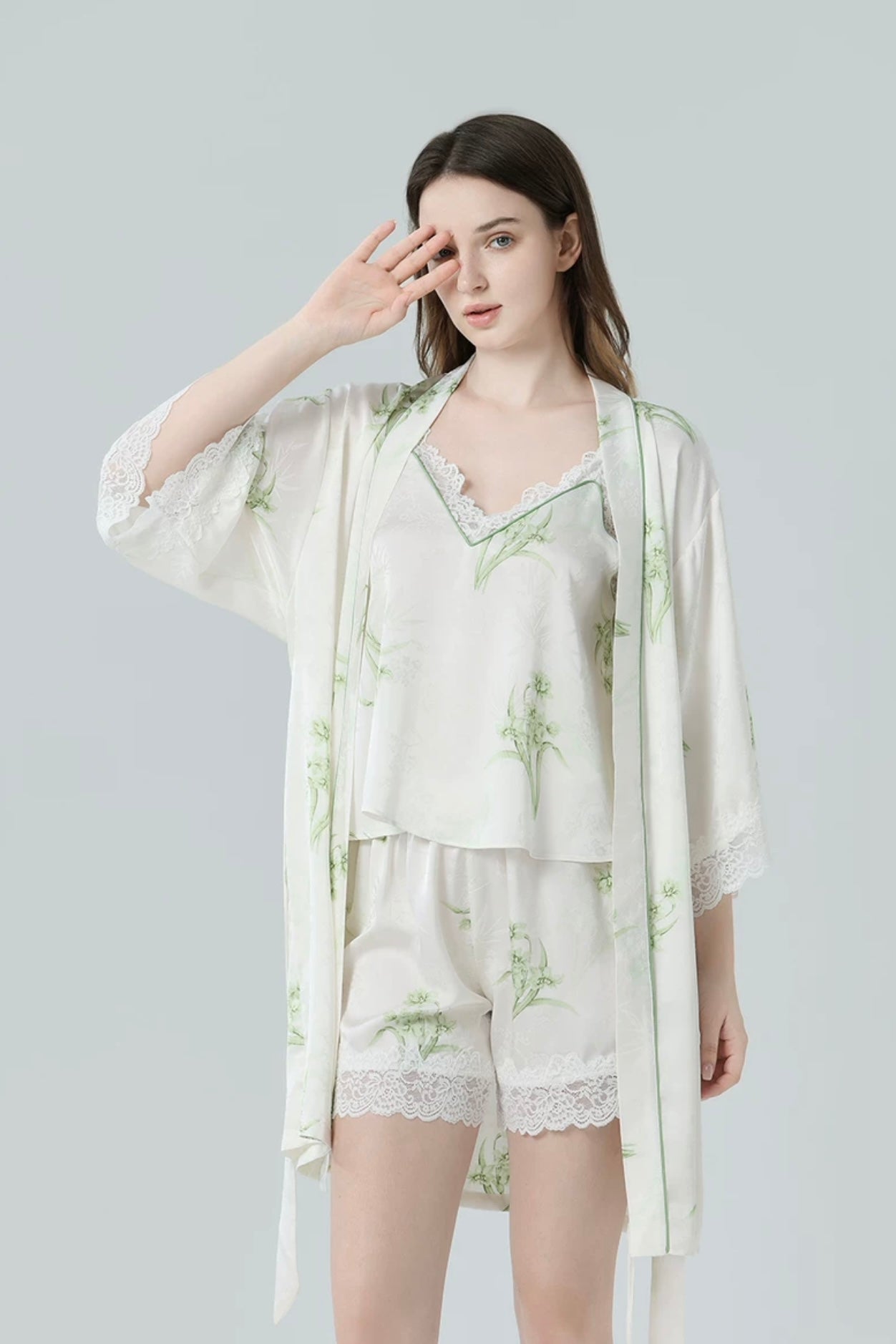 Lily Cami Set - Bells & Birds