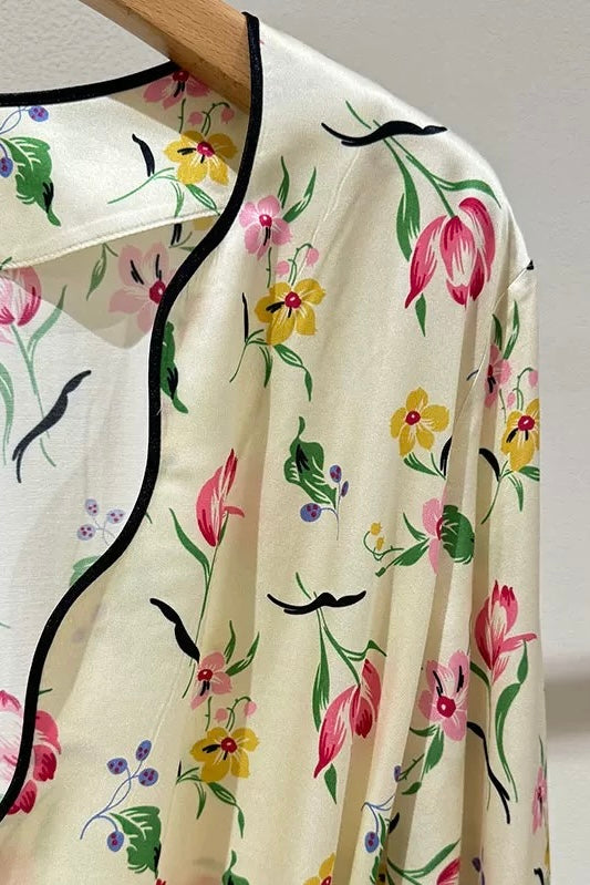 Everly Floral Robe