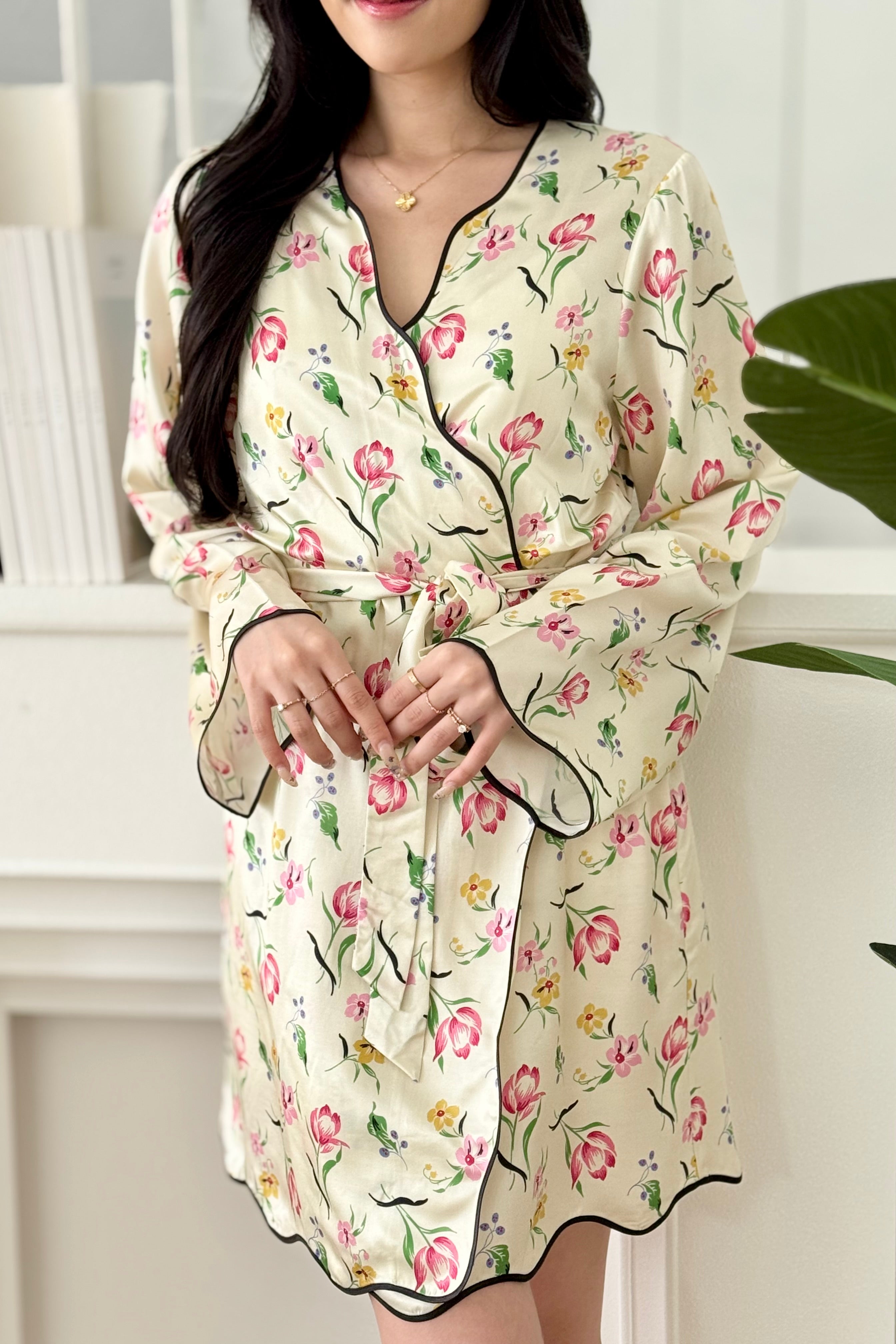 Everly Floral Robe