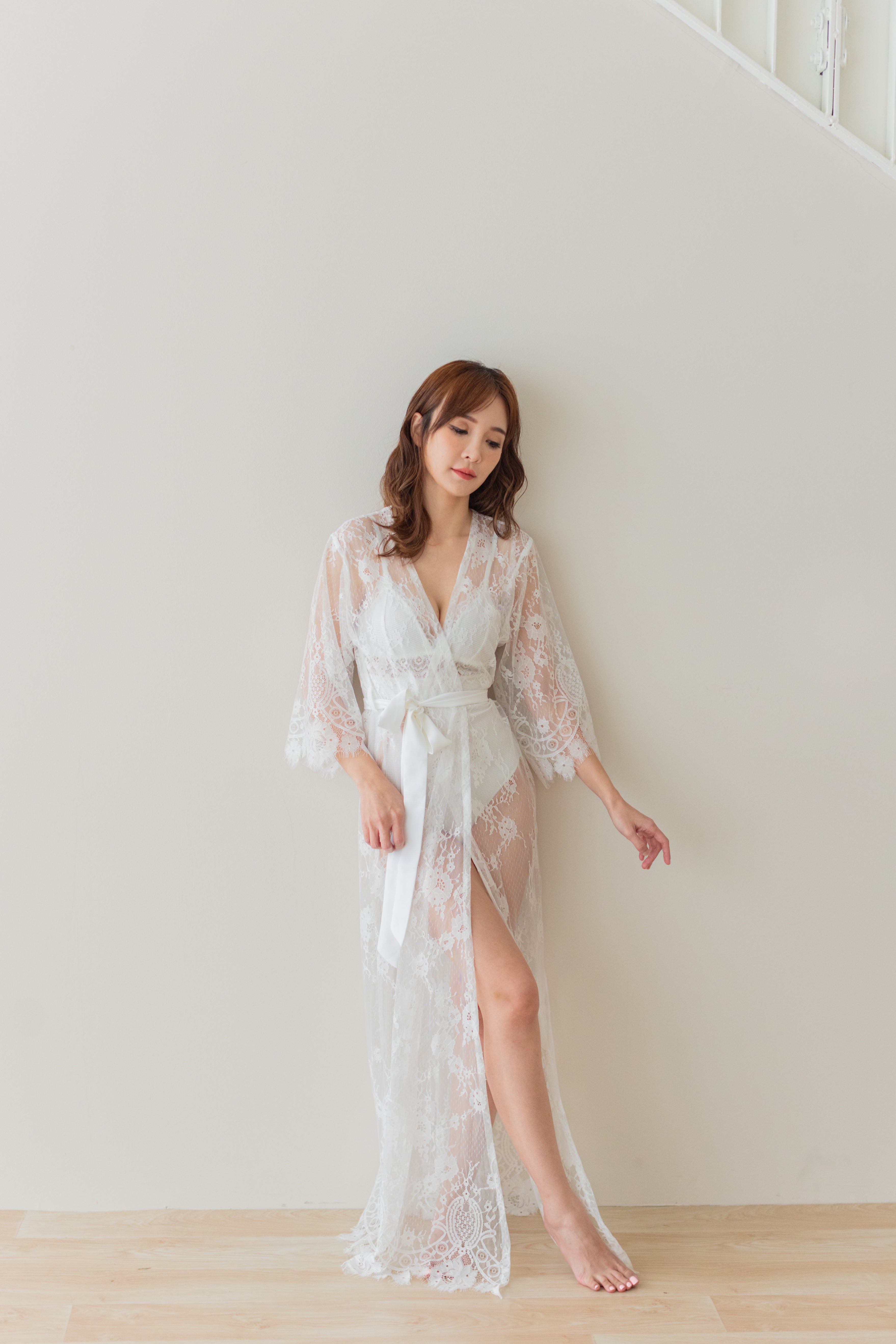 Darling Lace Maxi Robe