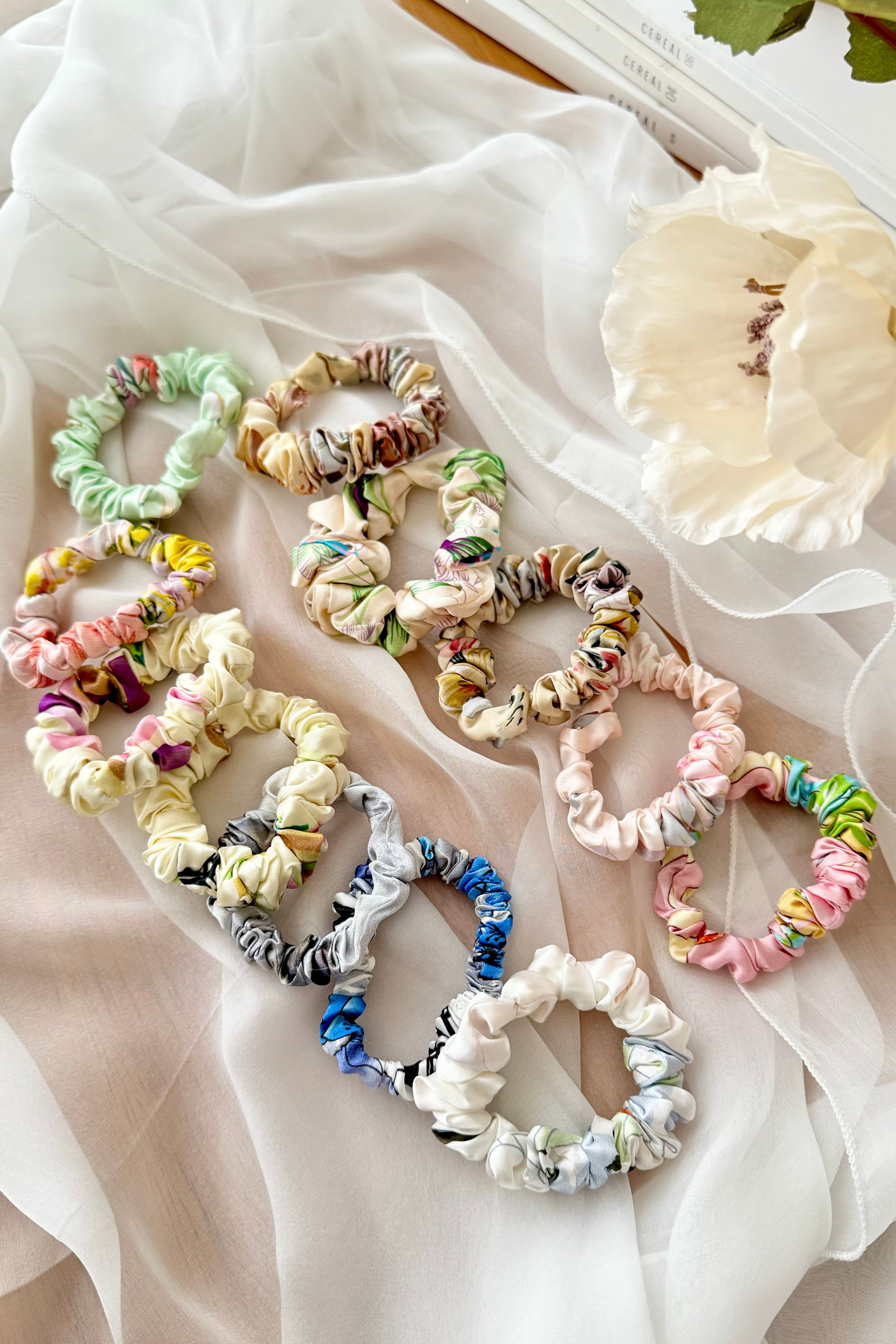Mulberry Silk Scrunchies (3 for $39)