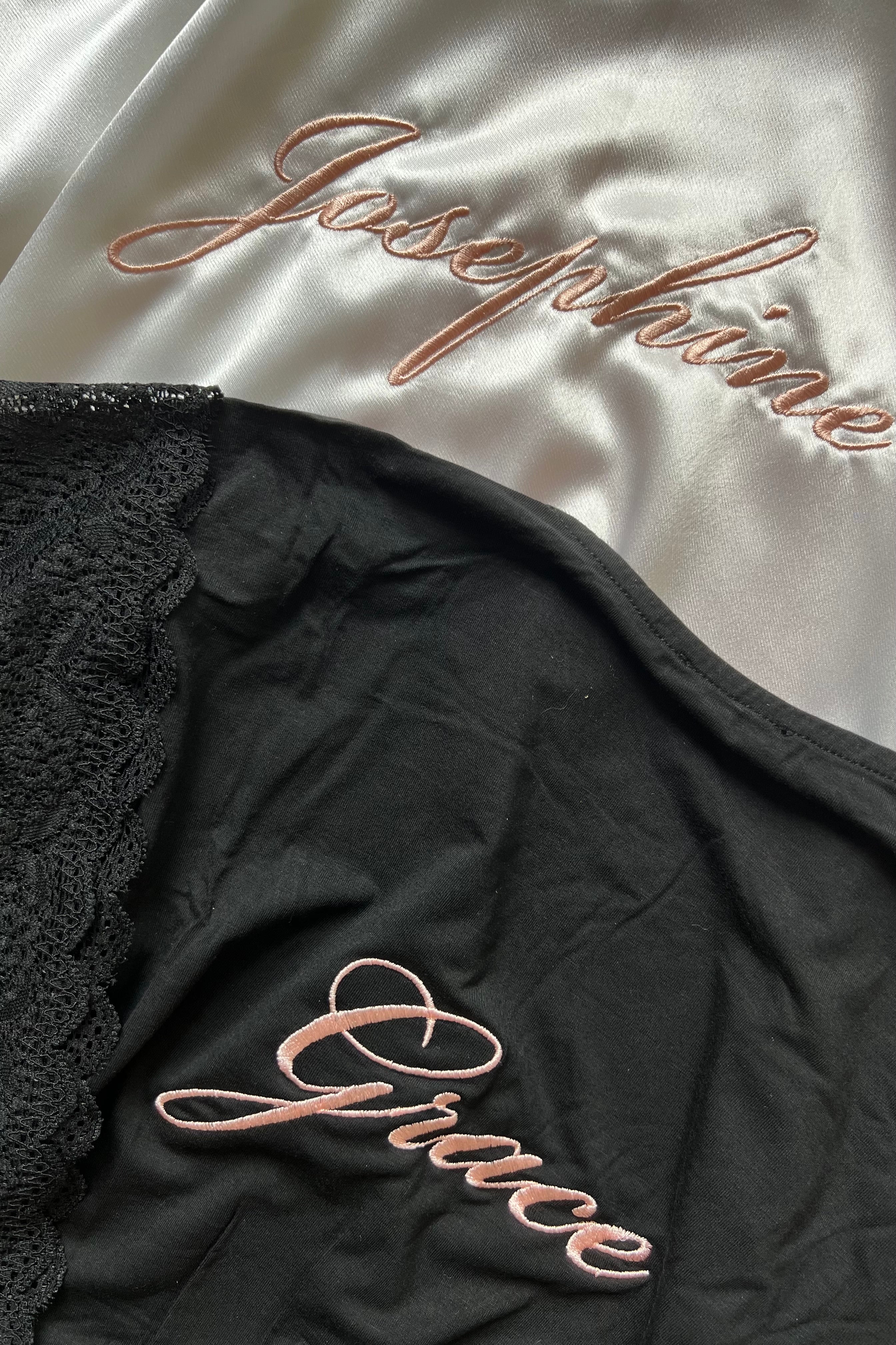 Sofia Cotton Robe (Black)