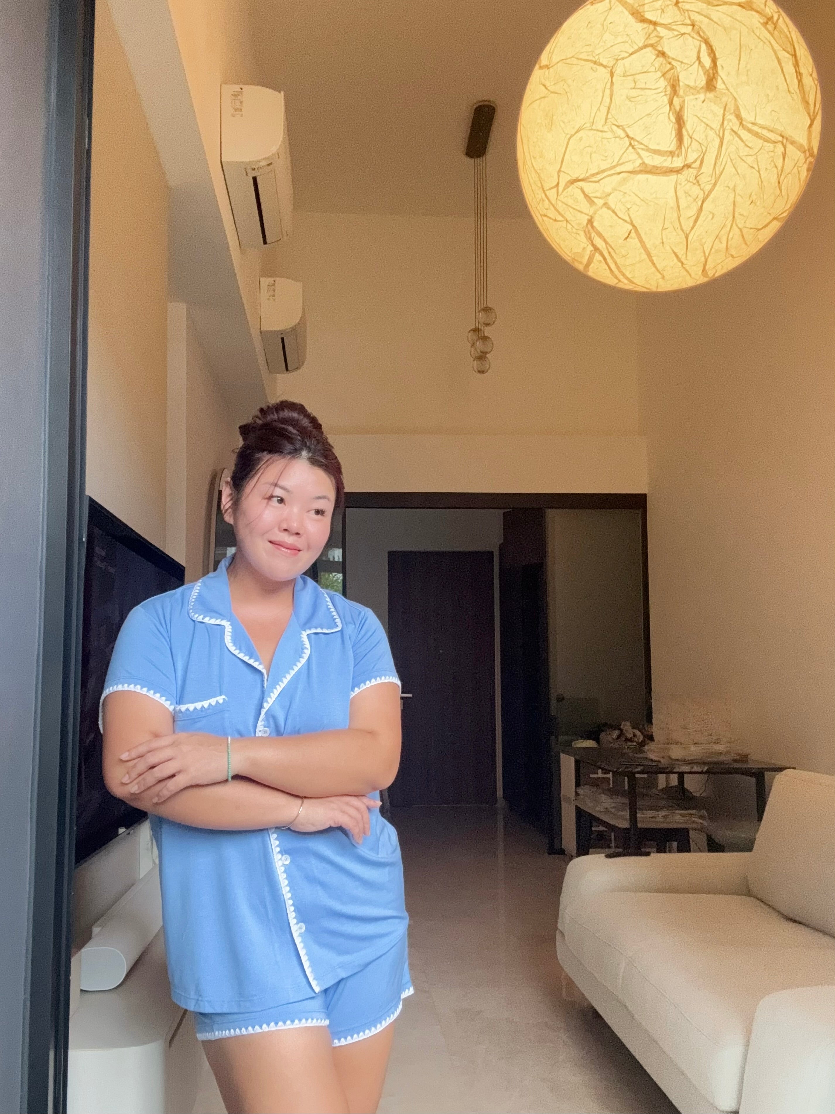 Oasis Modal Cotton PJs (Sky)