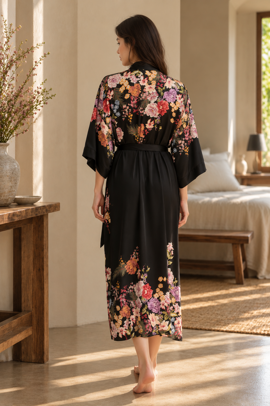 Flight of Whimsy Robe (Black)