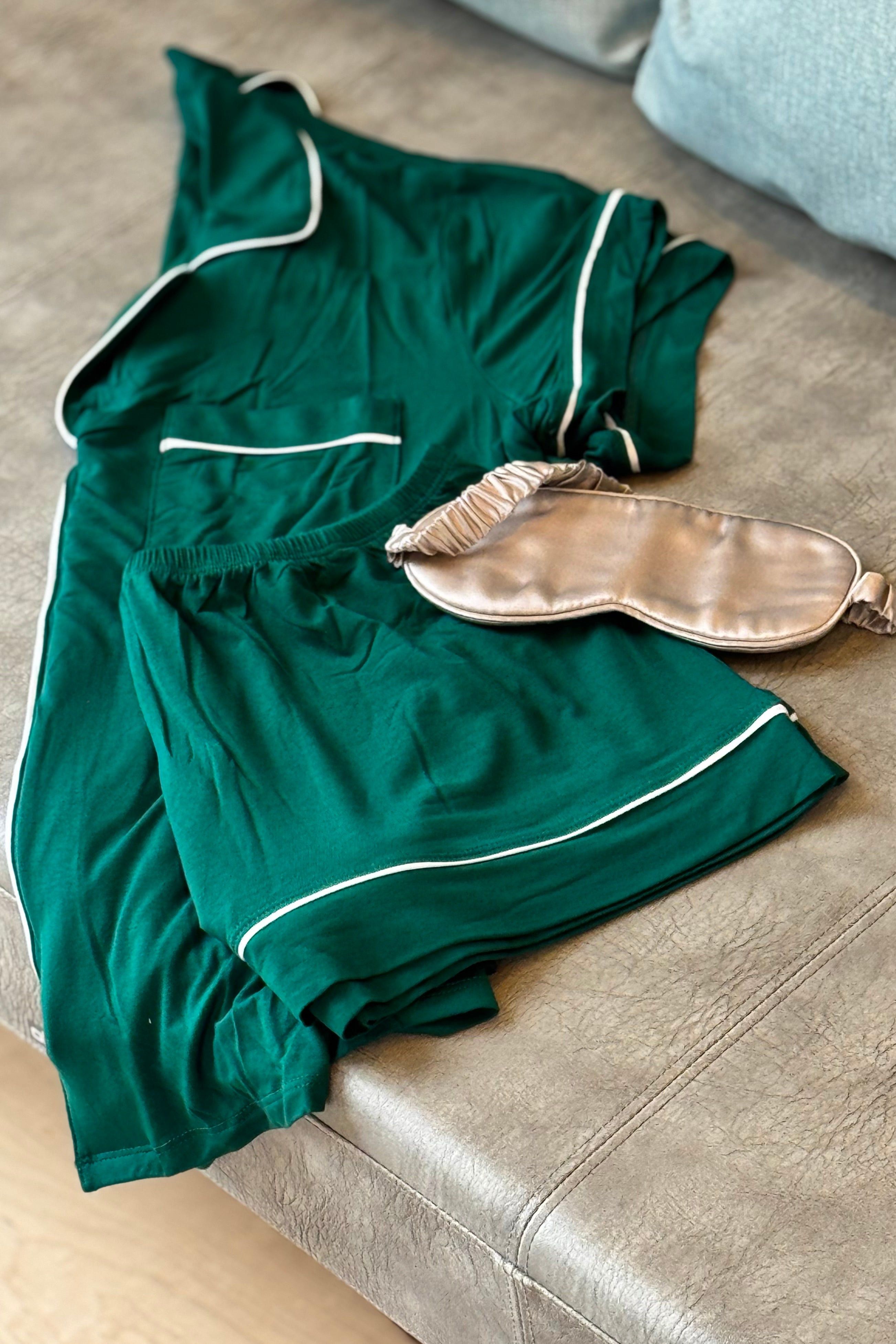Oasis Modal Cotton PJs (Emerald)