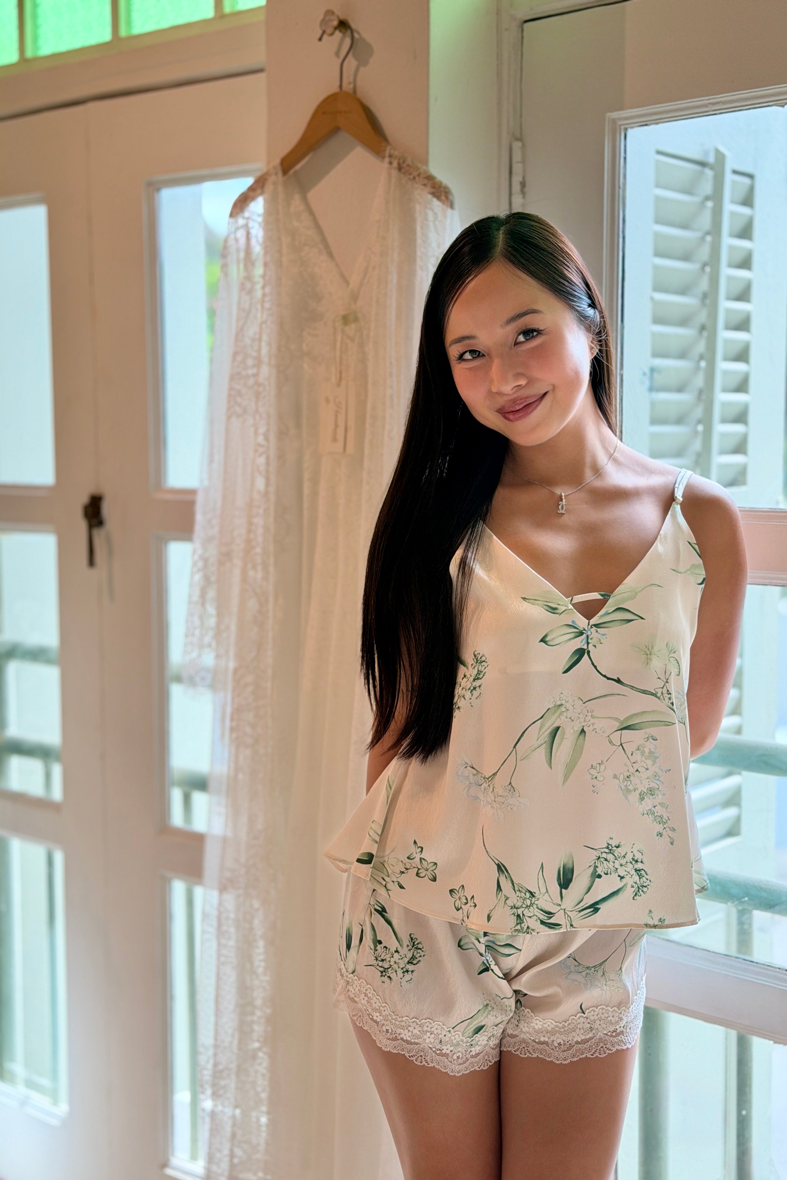 Botanico Floral Cami Set - Bells & Birds