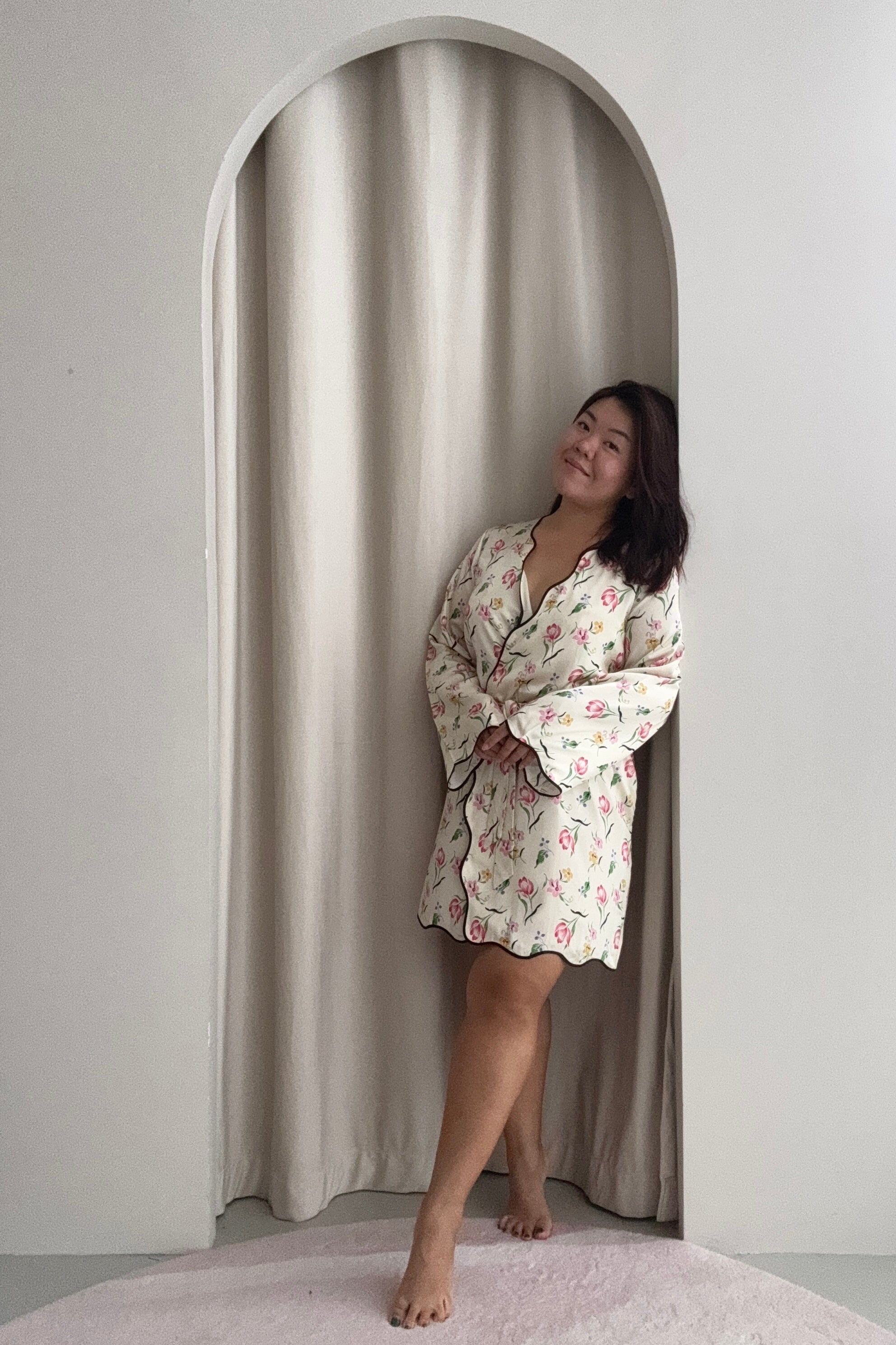 Everly Floral Robe