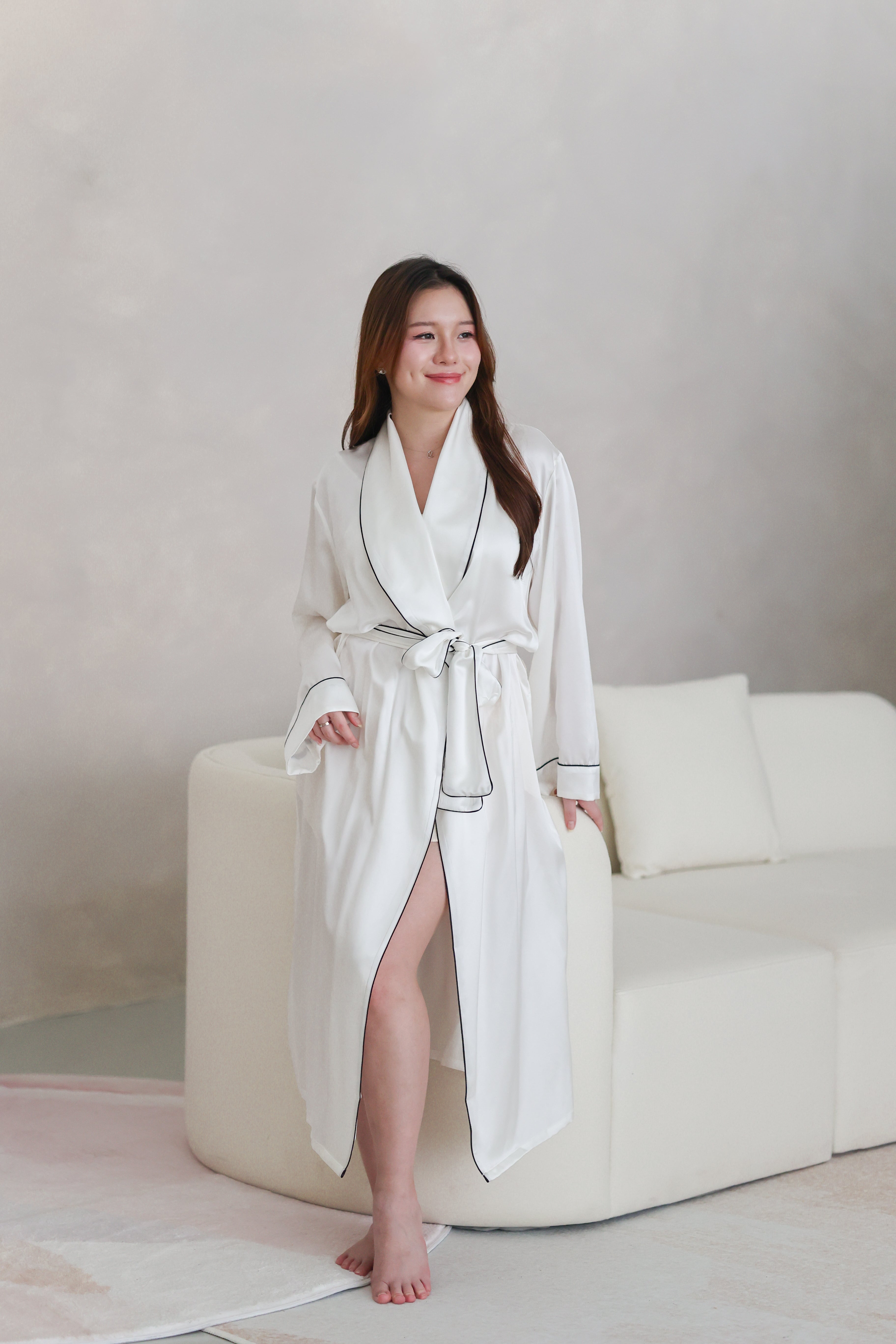 Empress Mulberry Silk Robe