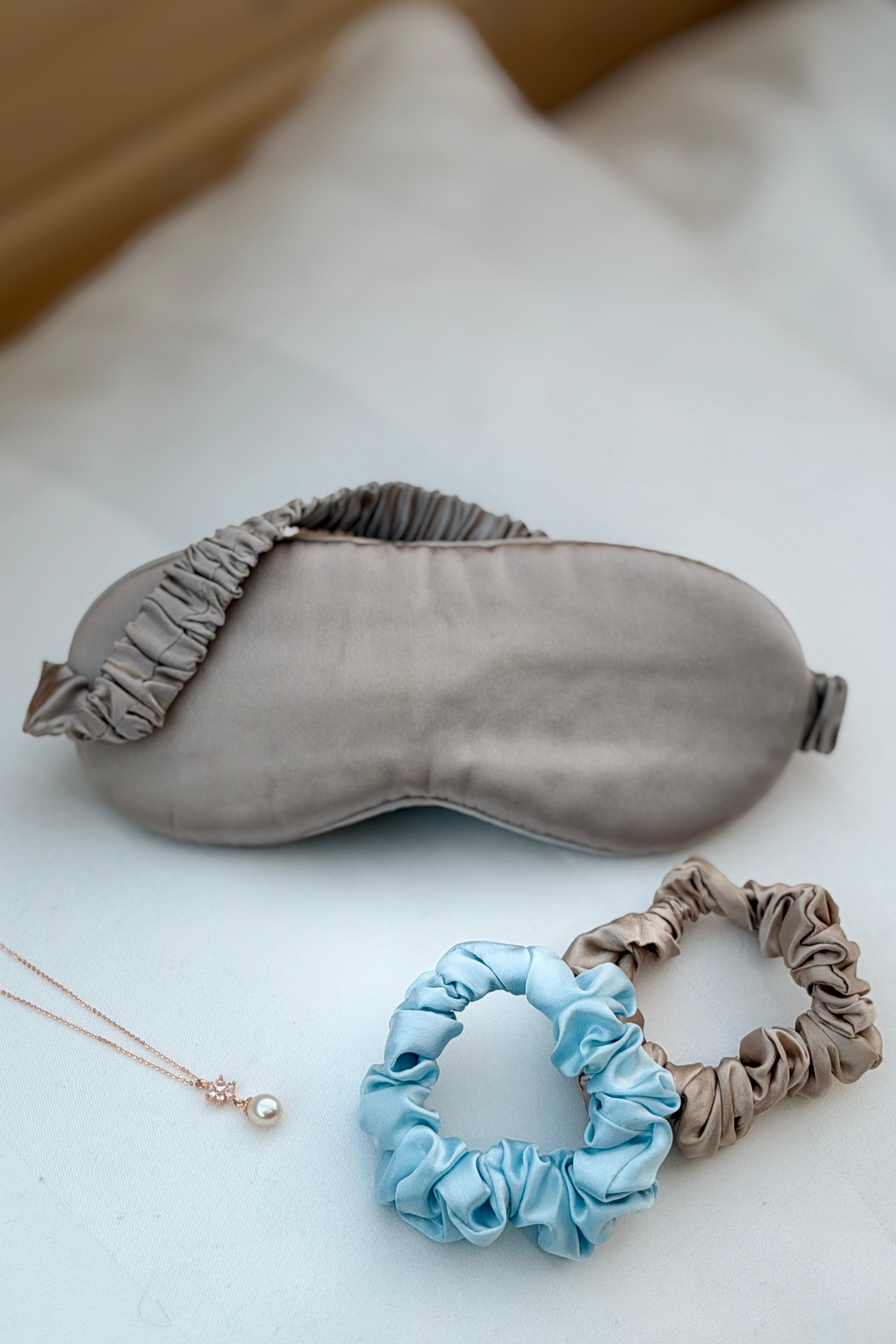 Mulberry Silk Scrunchies (3 for $39) - Bells & Birds