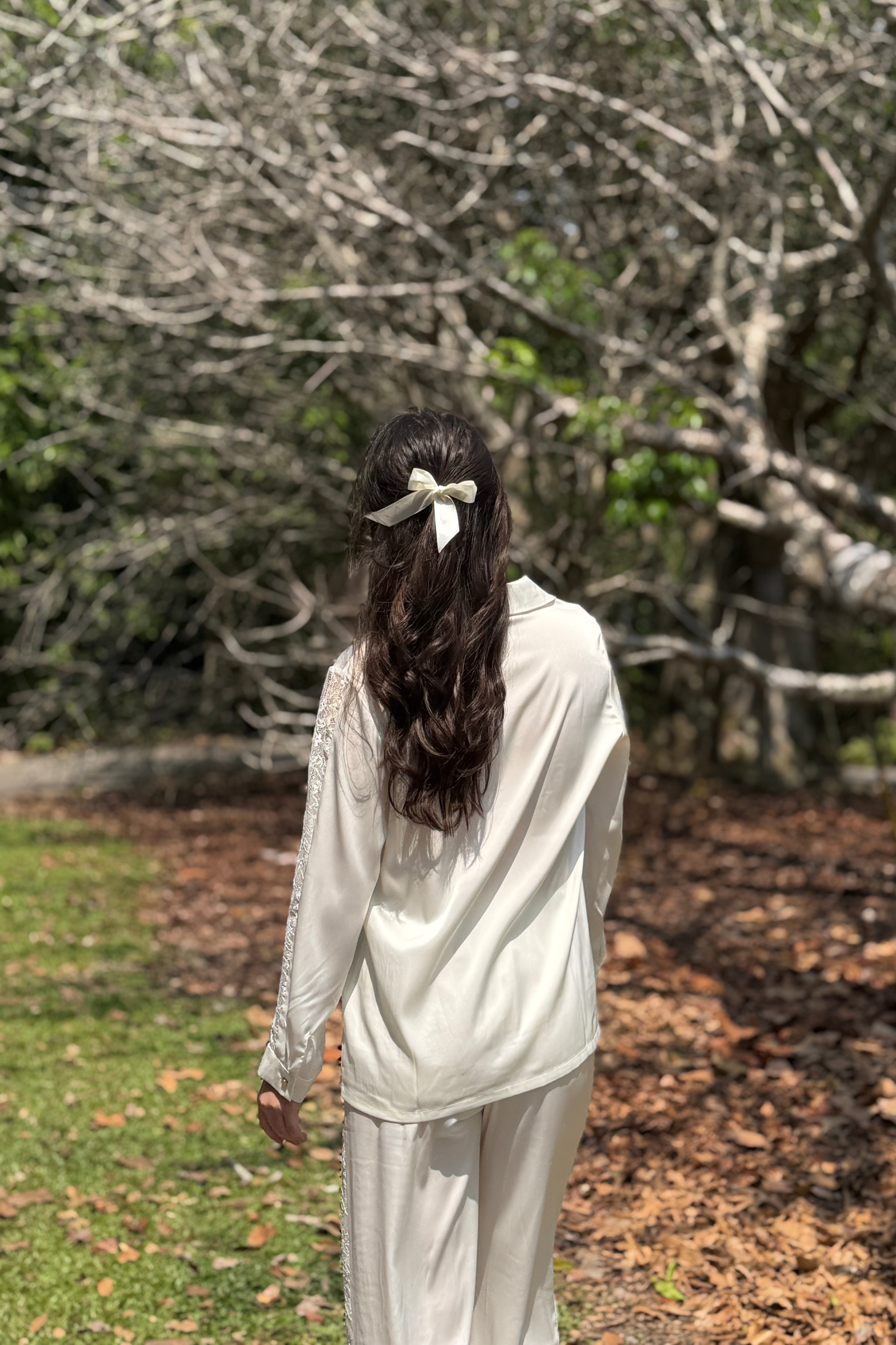 Soleil Pants PJs - Bells & Birds