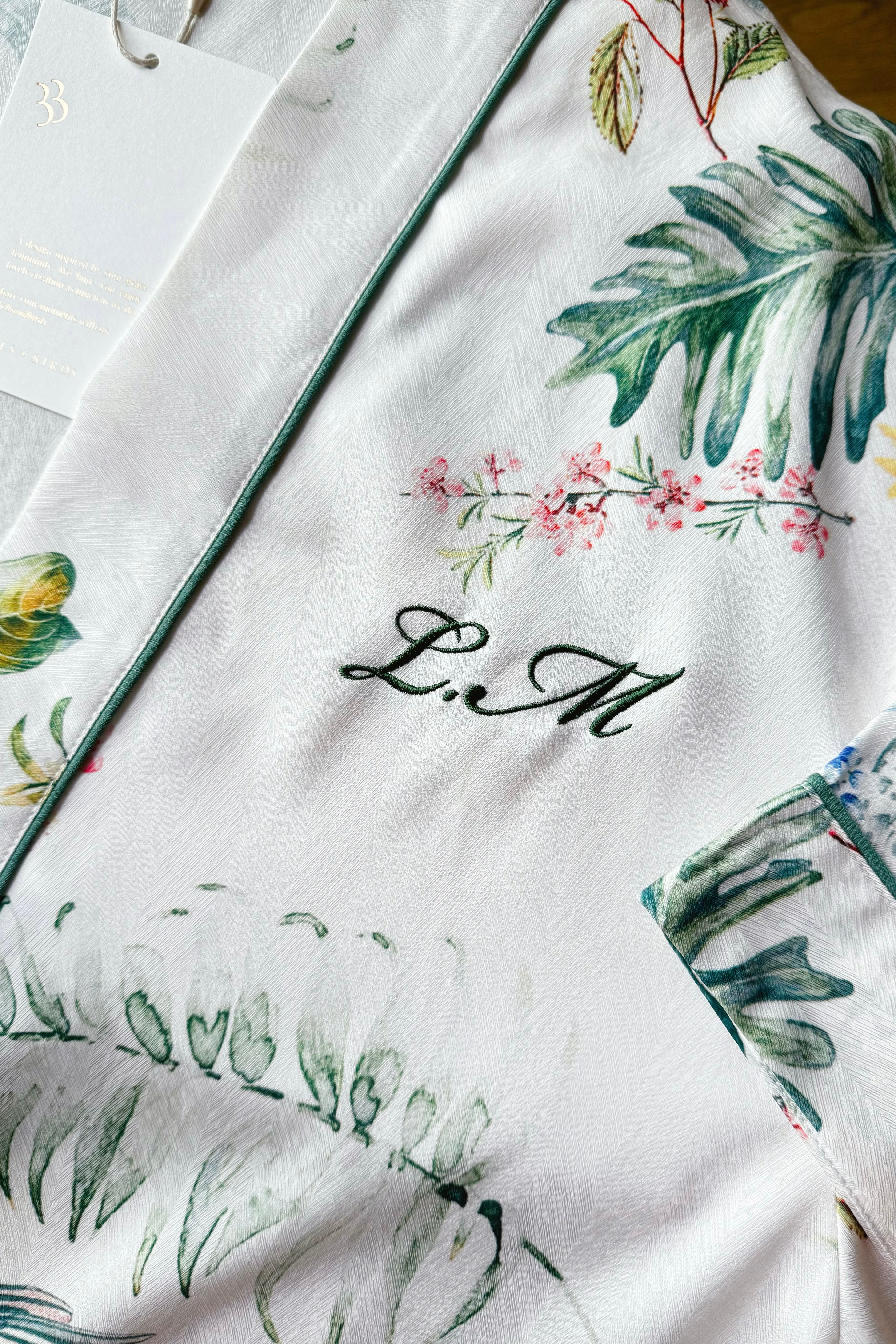 Paradiso Floral Robe