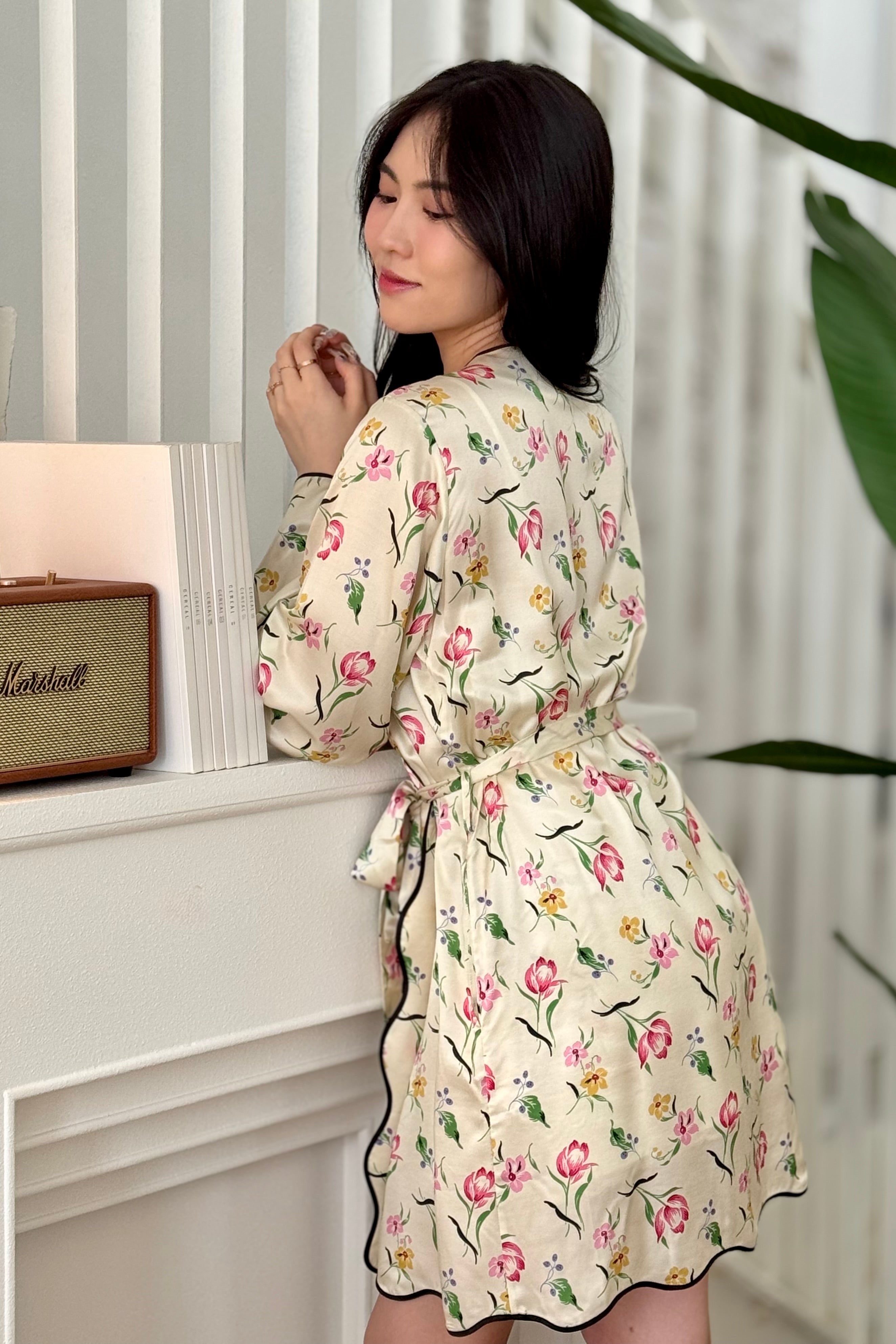 Everly Floral Robe