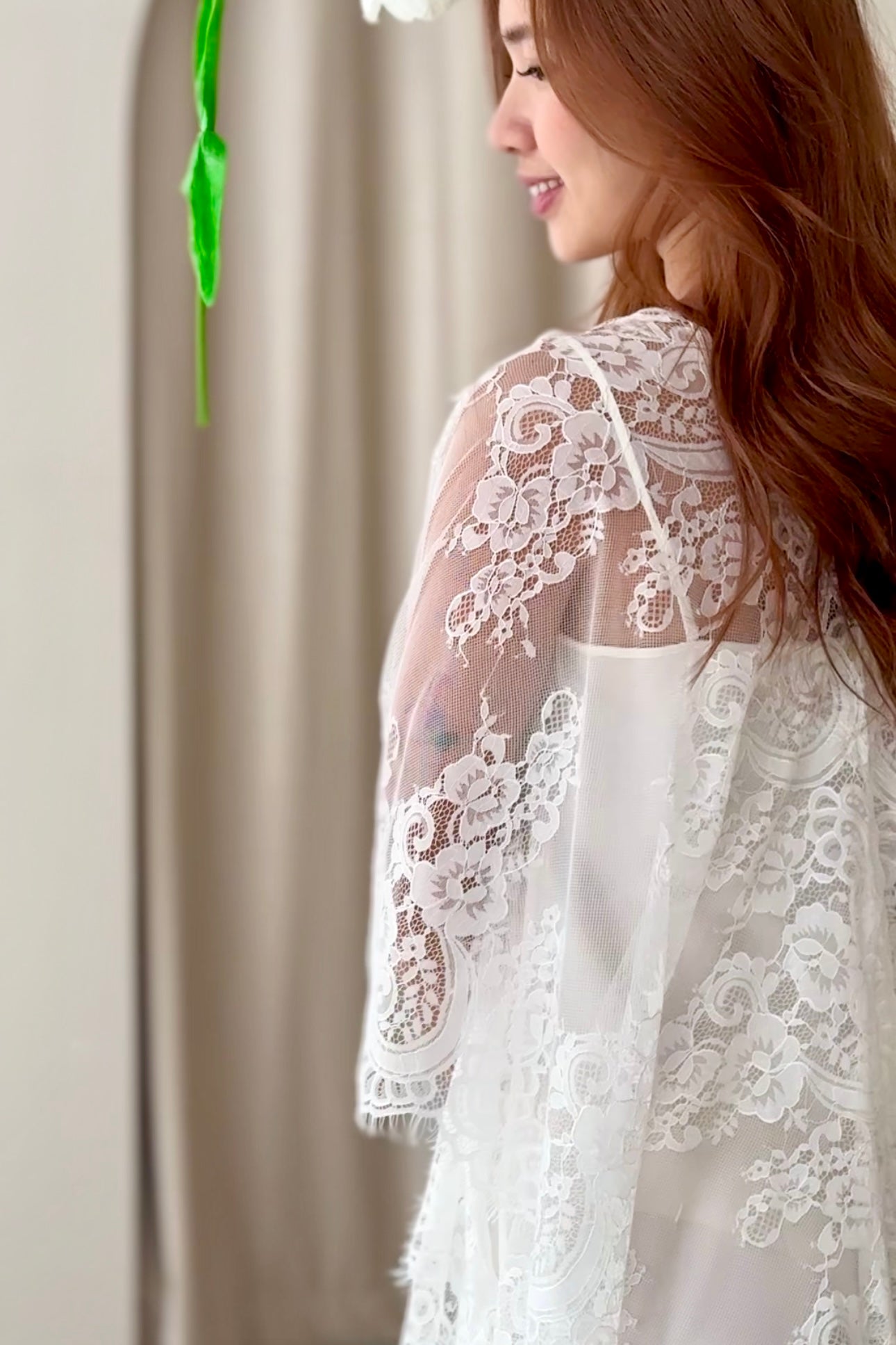 Magnolia Lace Kaftan