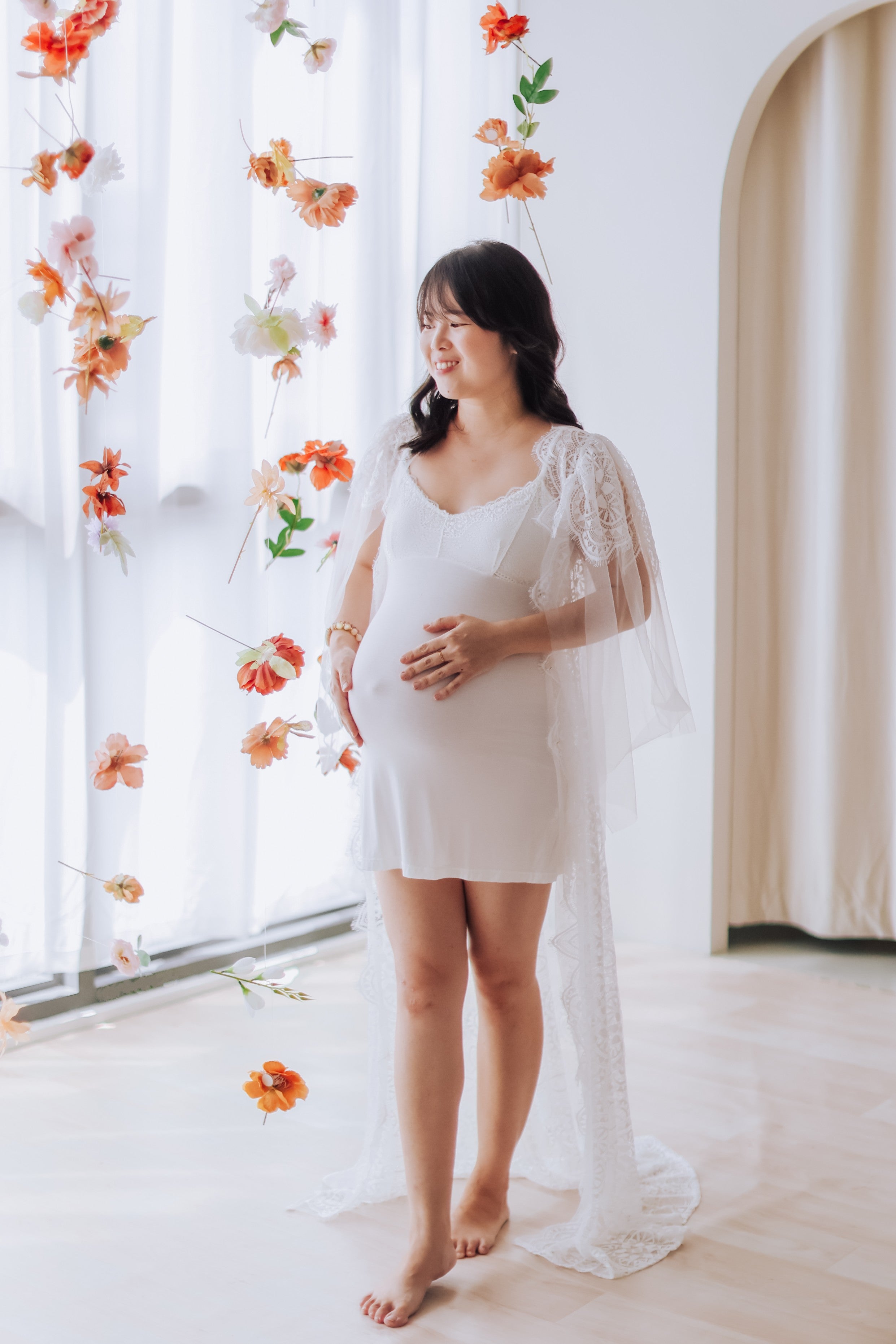 Elizabeth Lace Dressing Gown