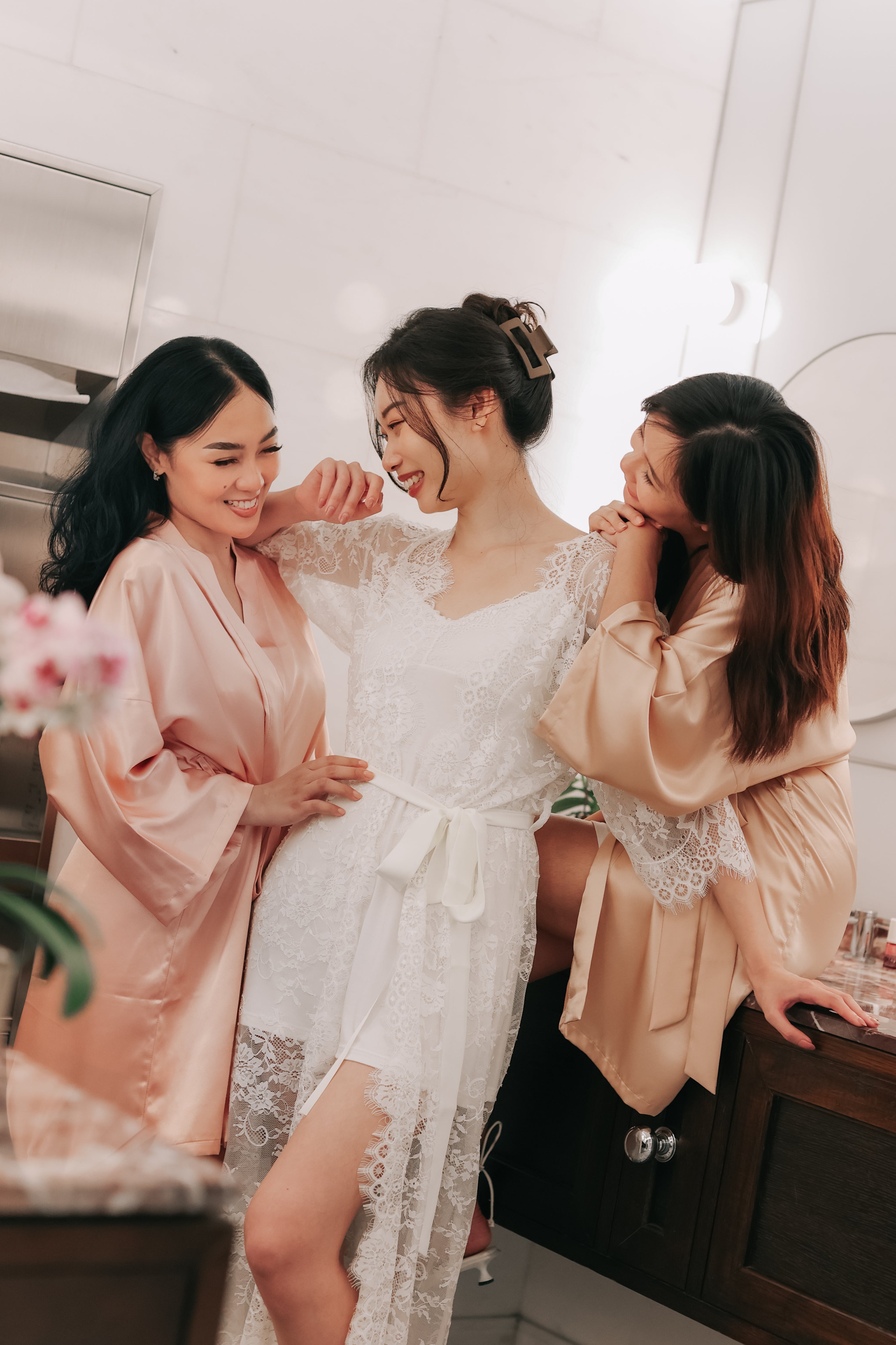 Fleur de Vie Lace Maxi Robe - Bells & Birds