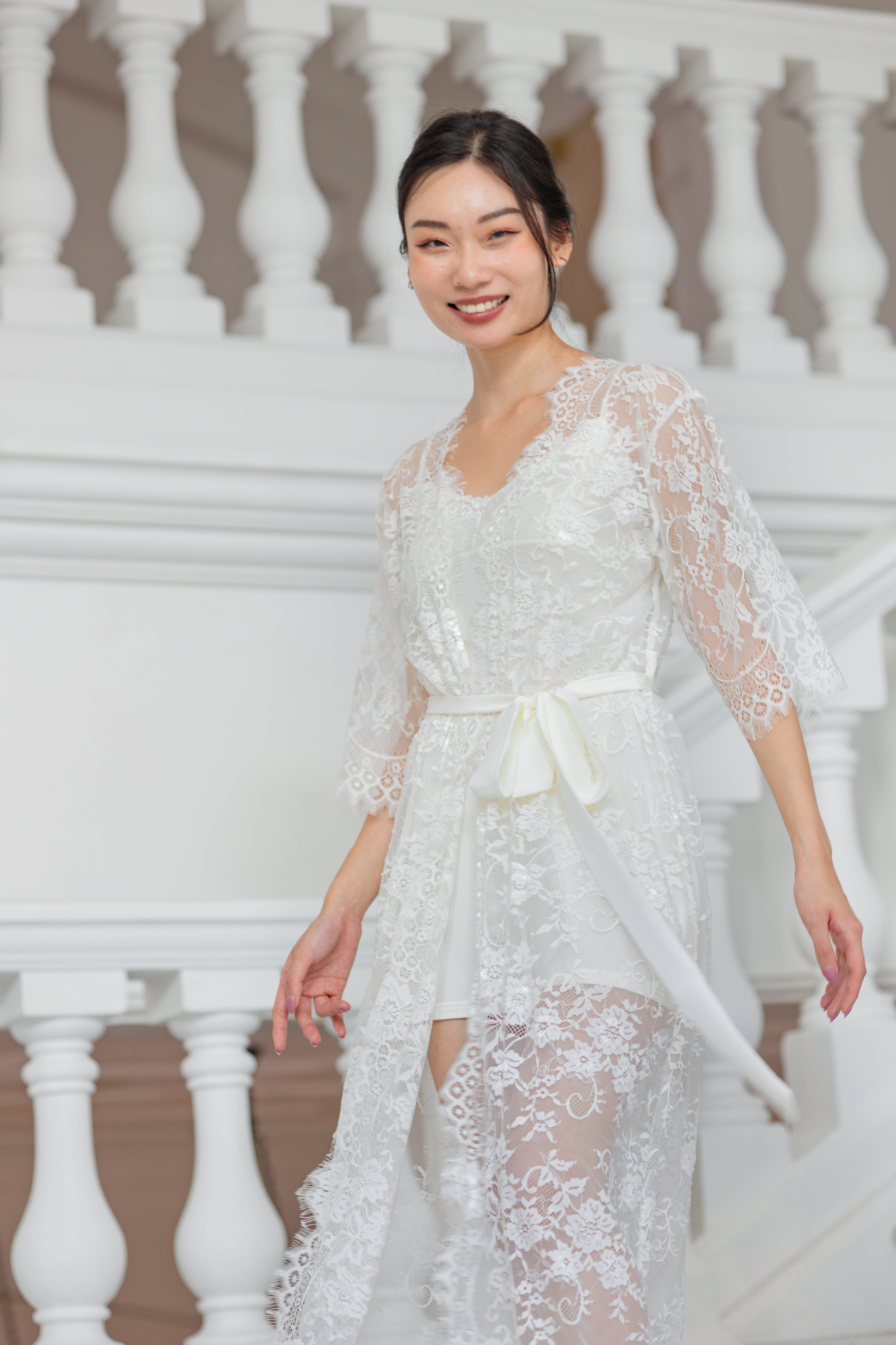 Fleur de Vie Lace Maxi Robe - Bells & Birds