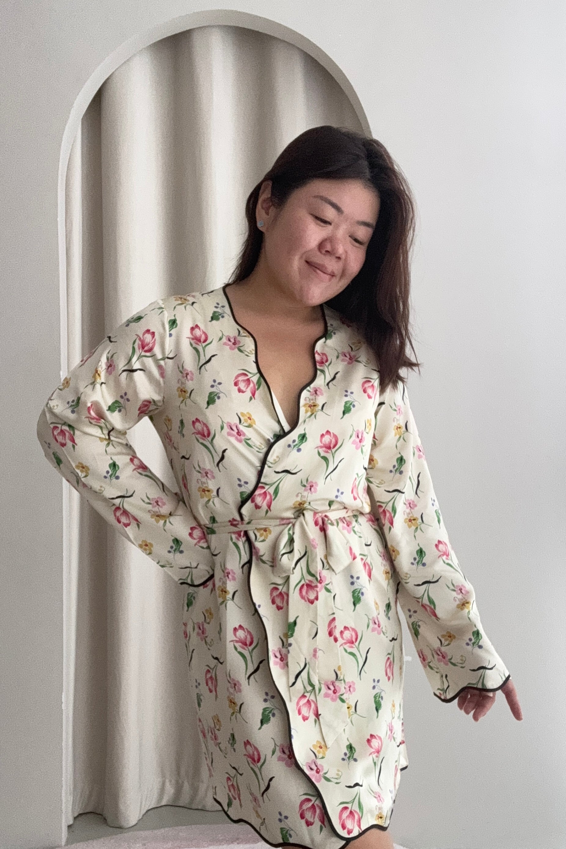 Everly Floral Robe