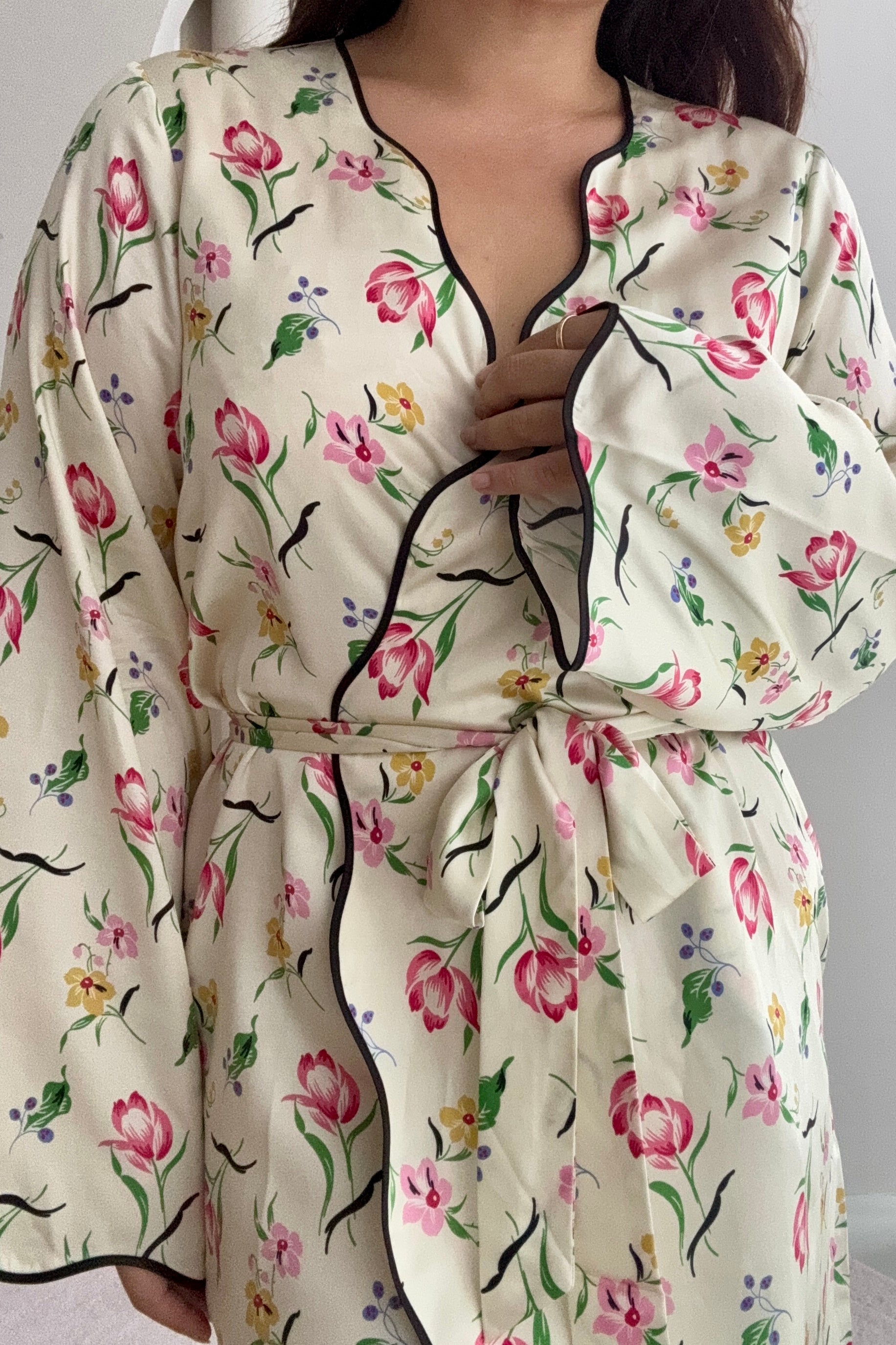 Everly Floral Robe