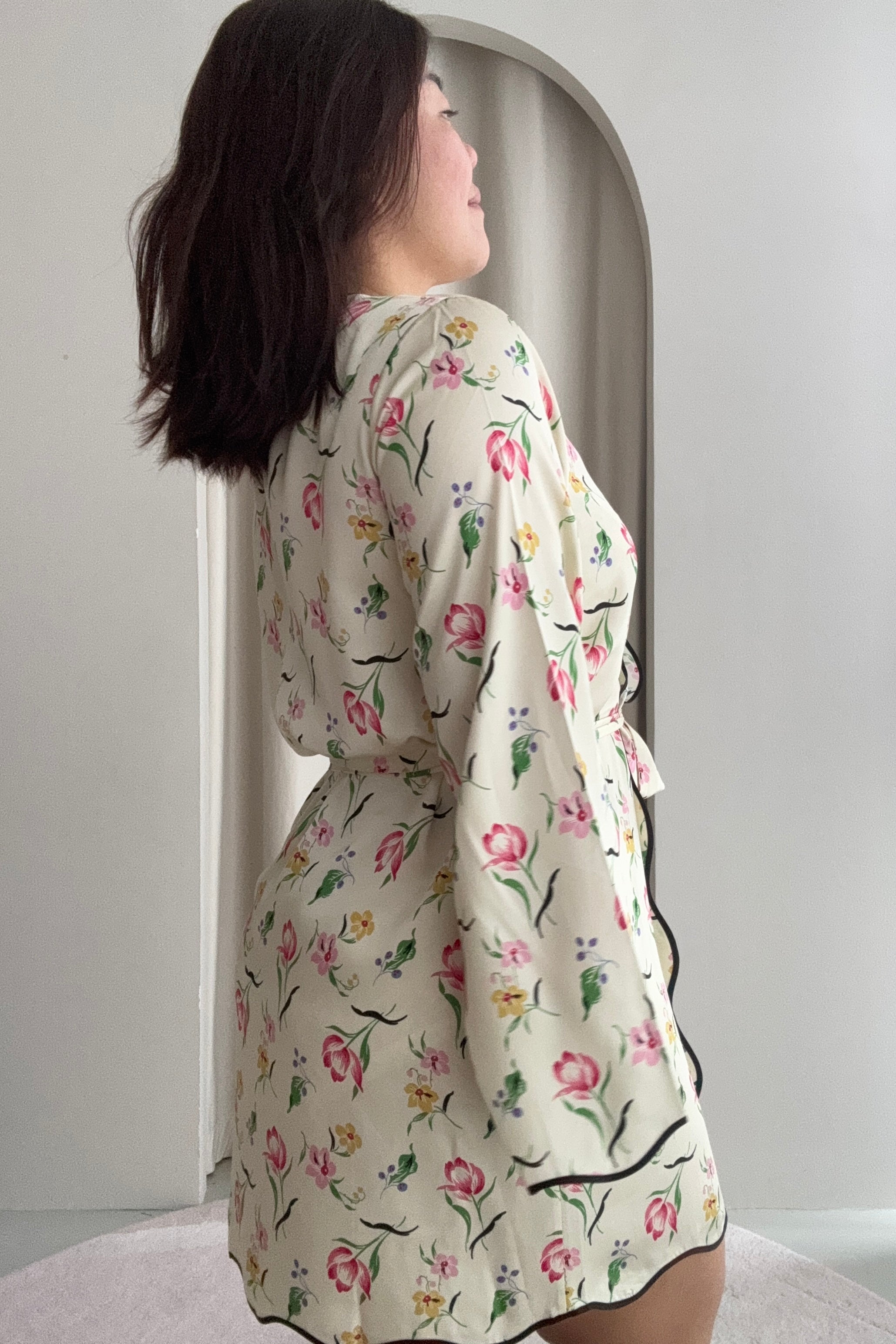 Everly Floral Robe