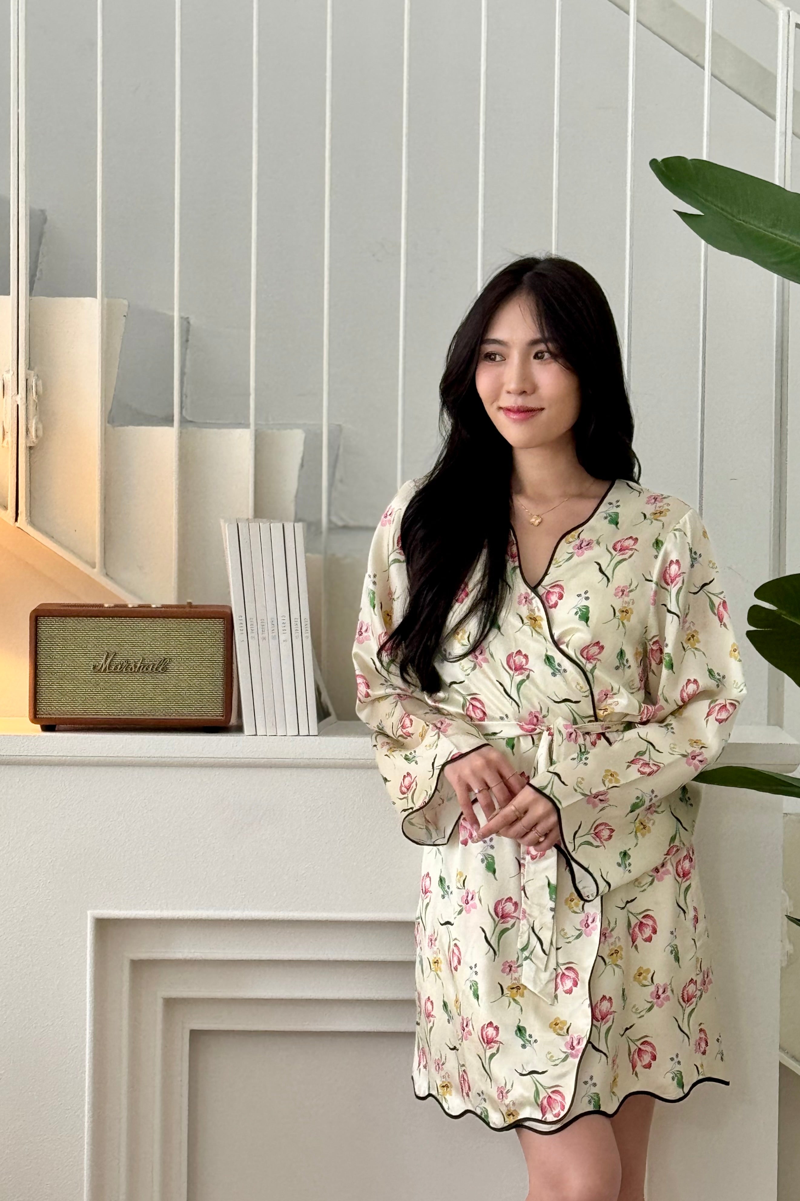 Everly Floral Robe