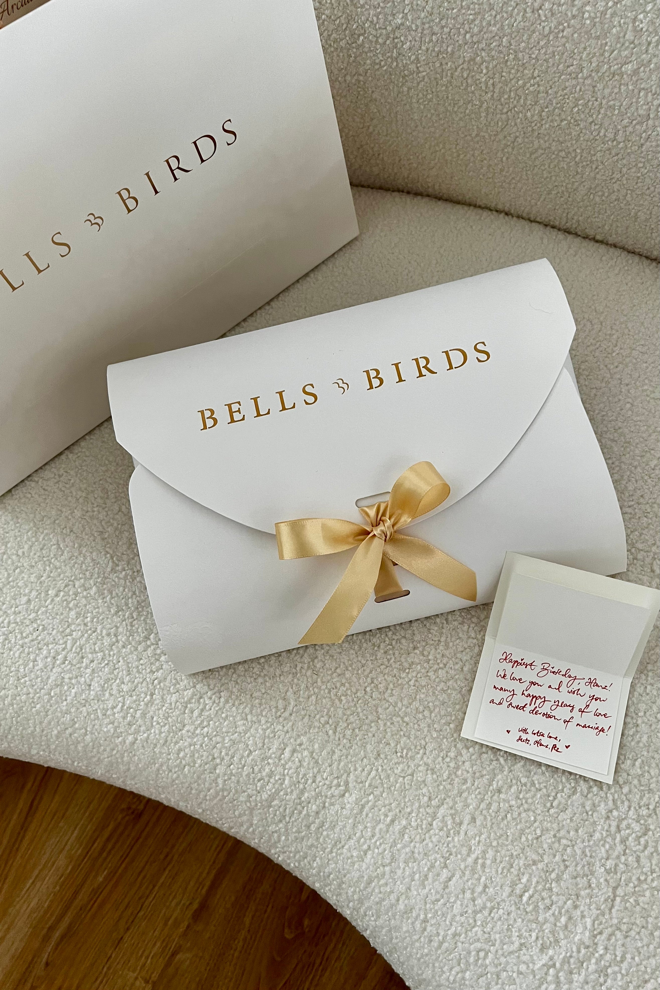 Gift Wrapping - Bells & Birds