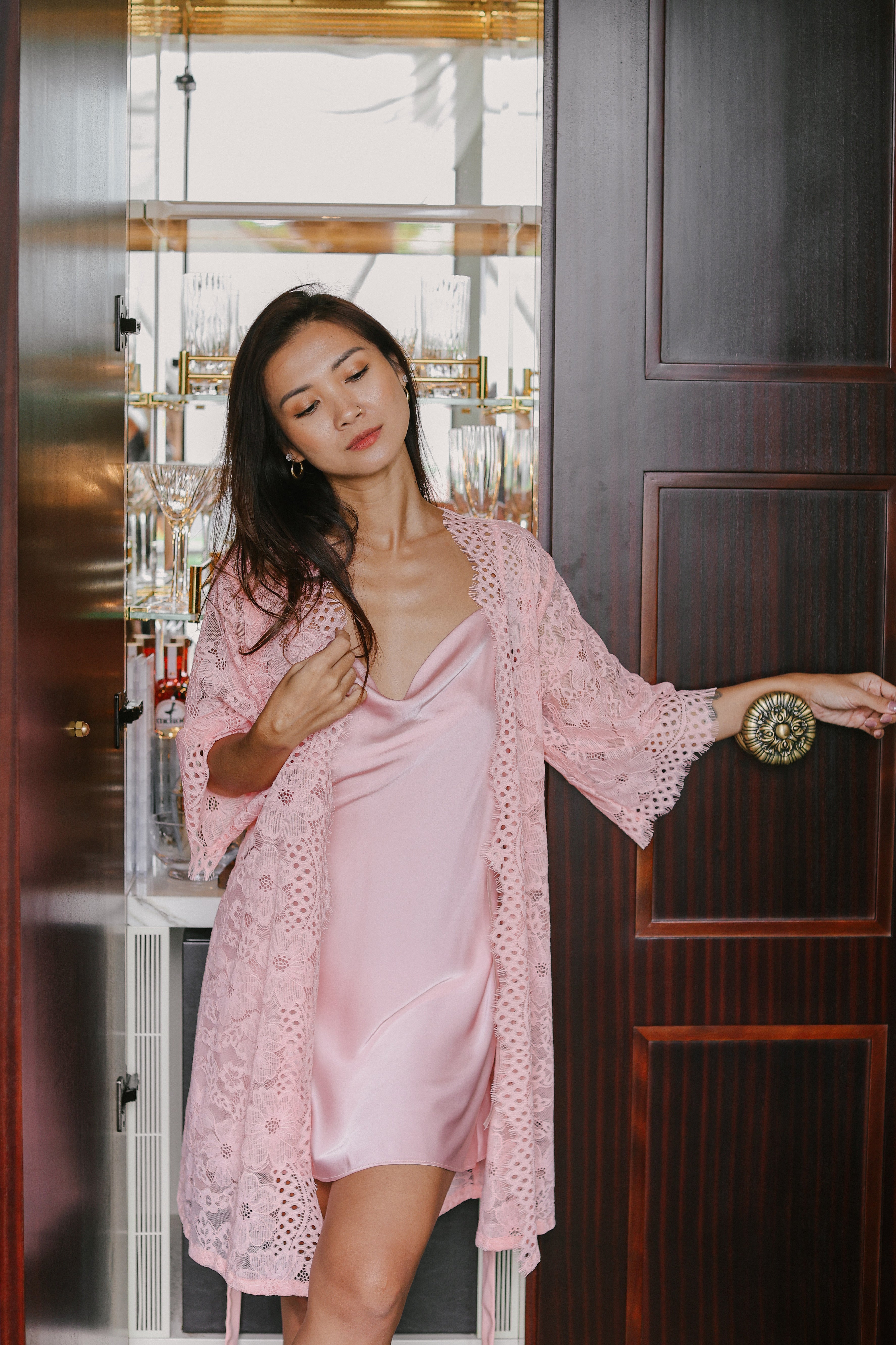 Hanami Lace Robe