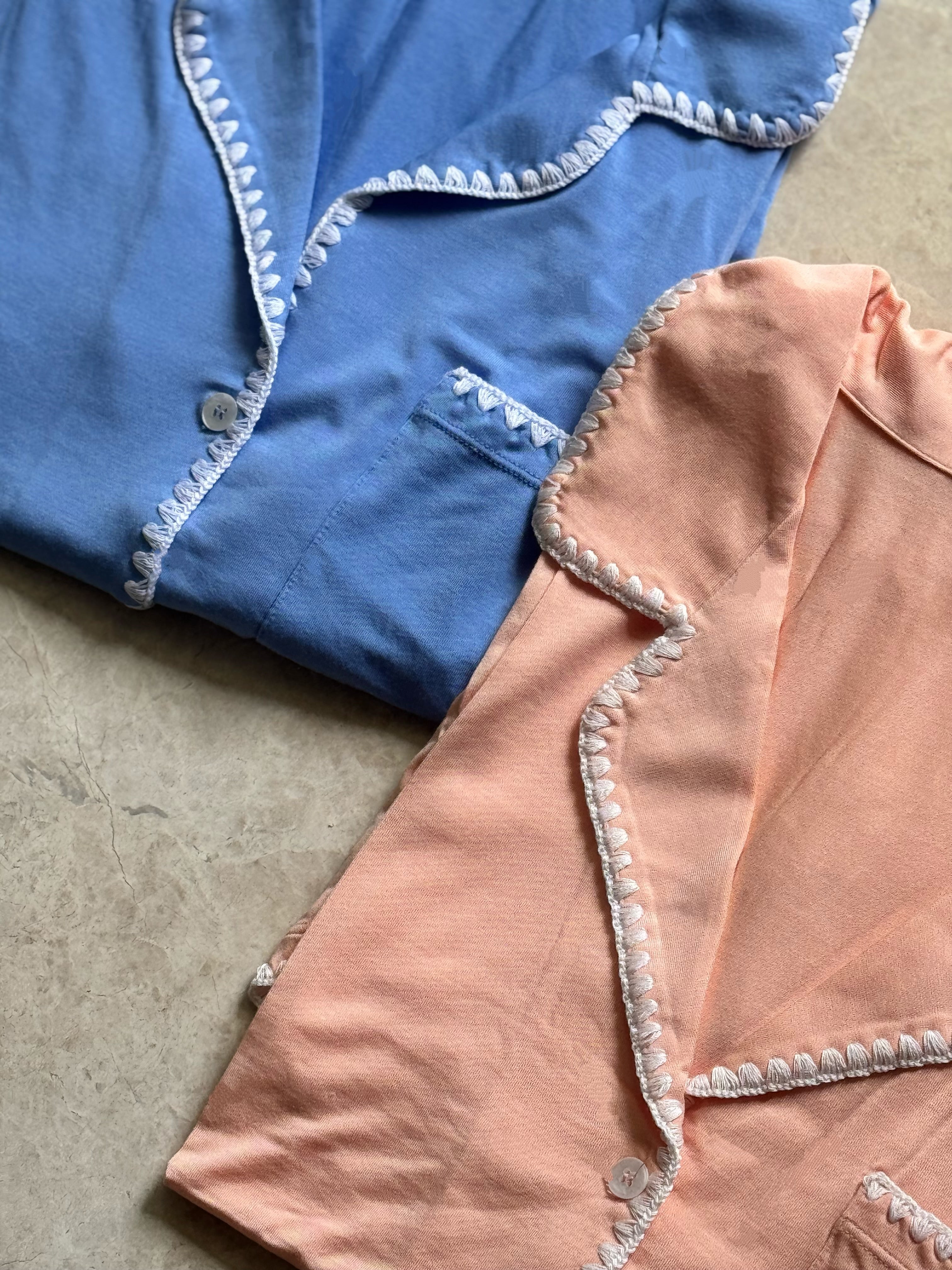 Oasis Modal Cotton PJs (Sky)