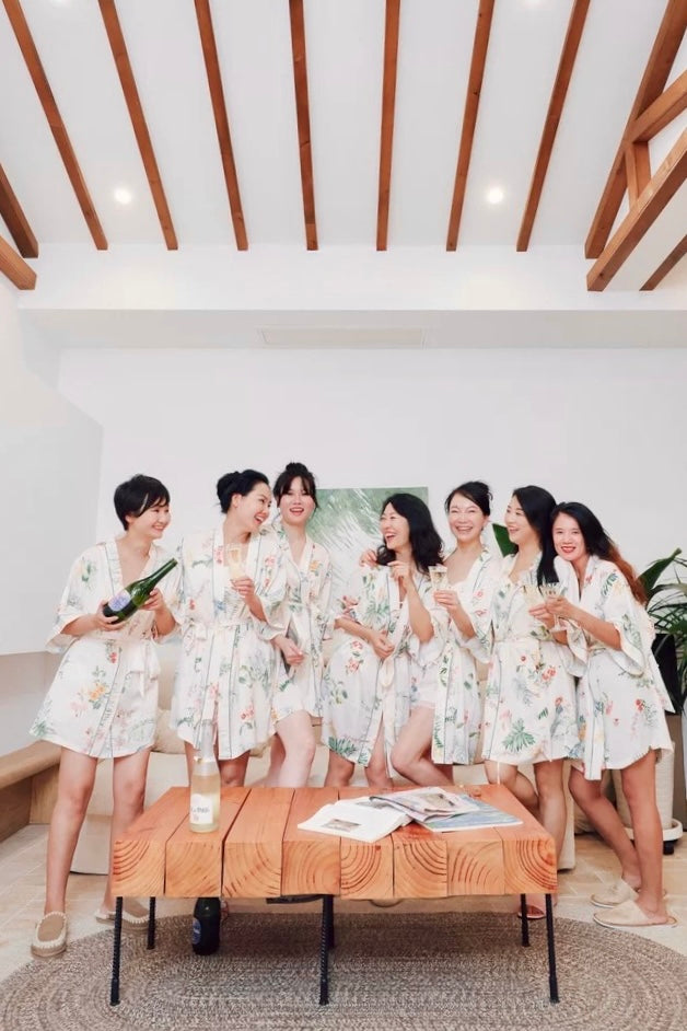Paradiso Floral Robe