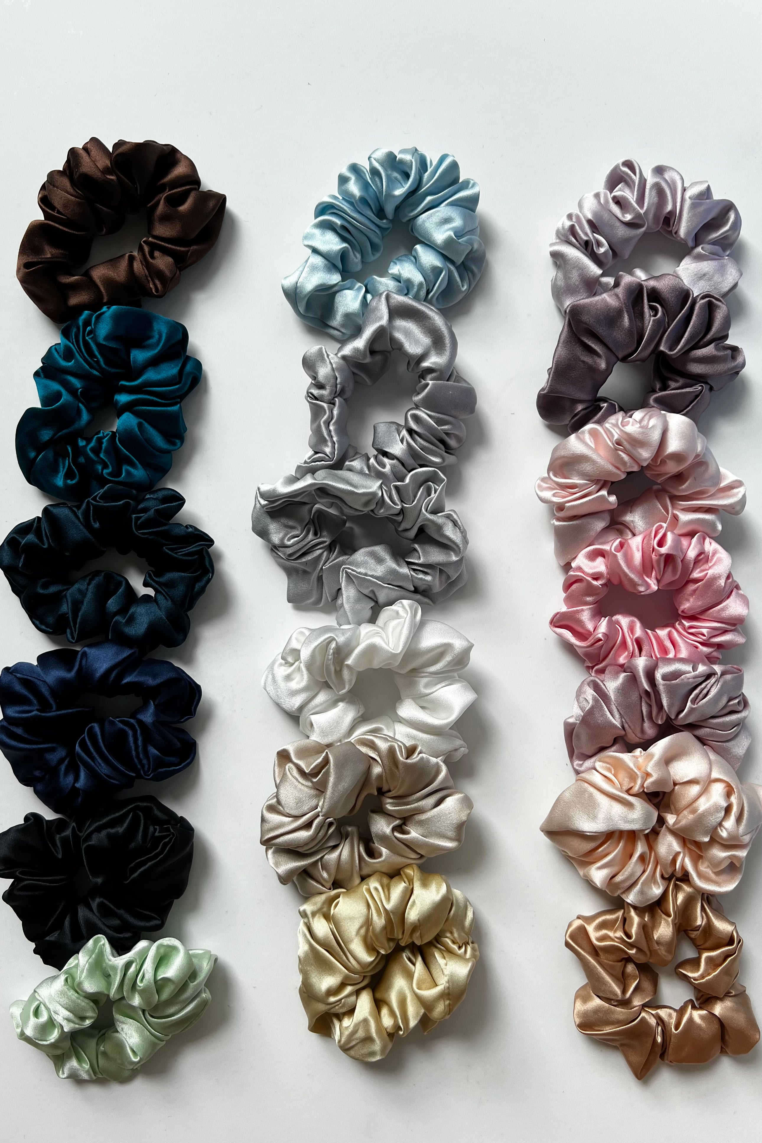 Mulberry Silk Scrunchies (3 for $39)
