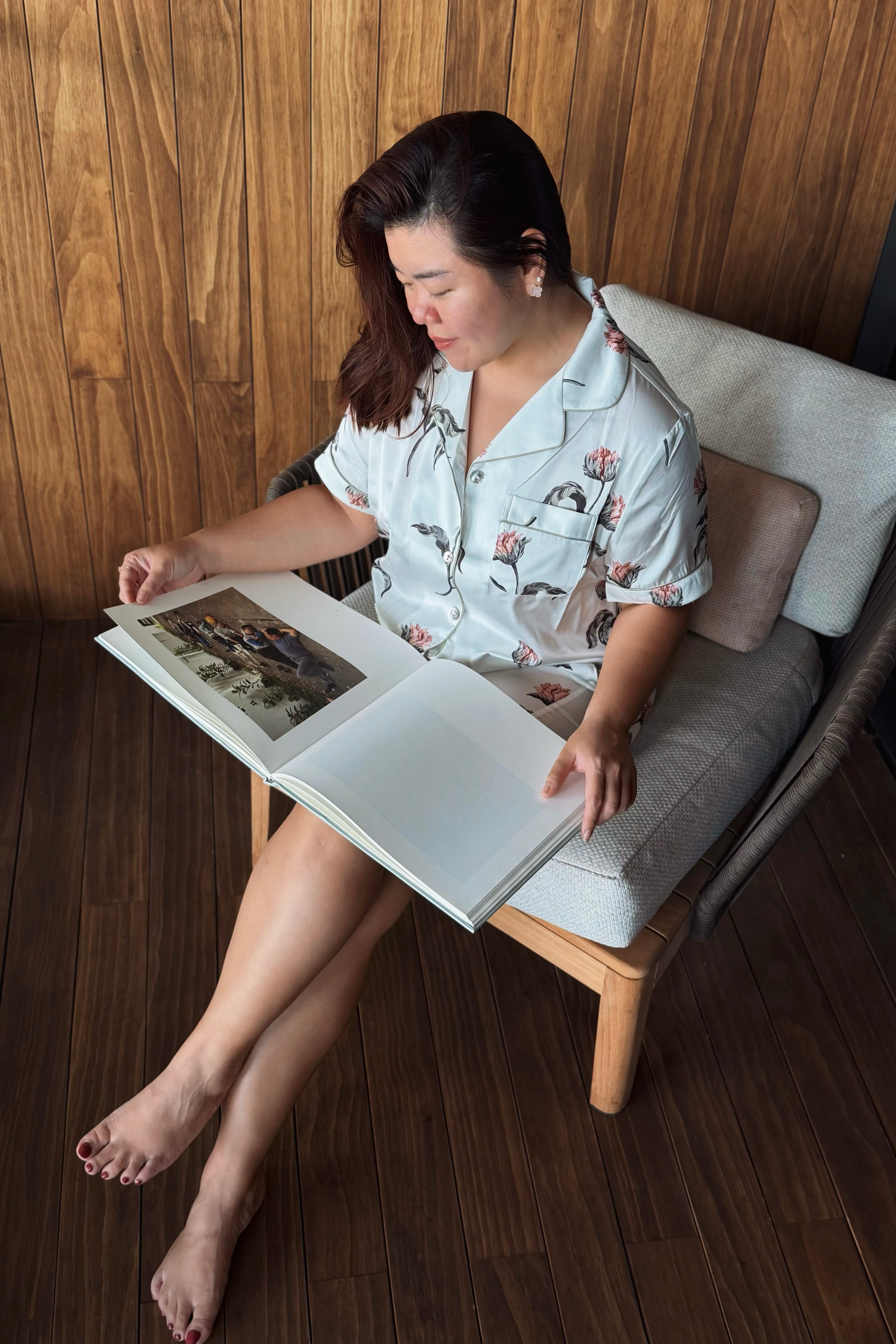 Soft Reverie Shorts PJs - Bells & Birds