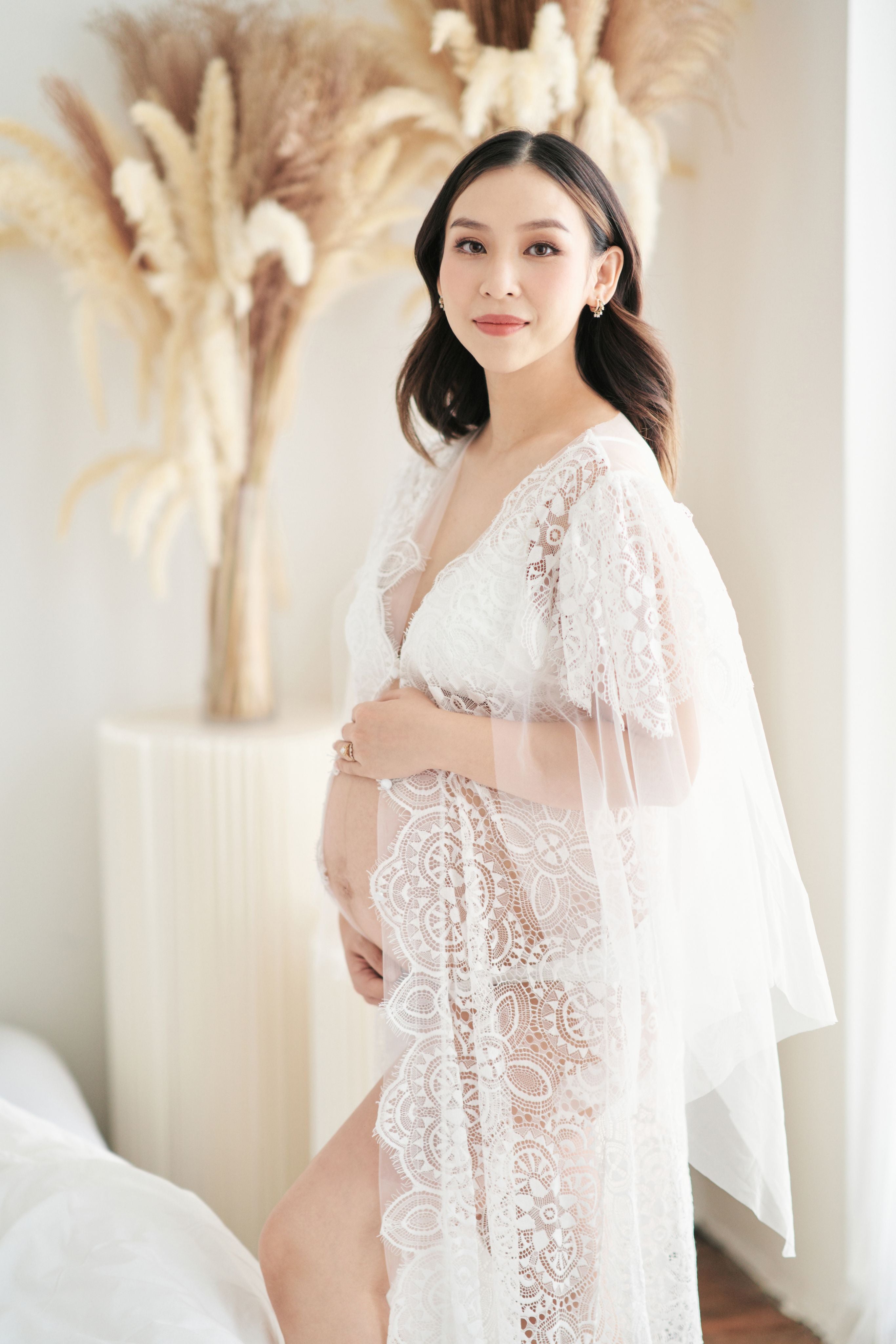 Elizabeth Lace Dressing Gown