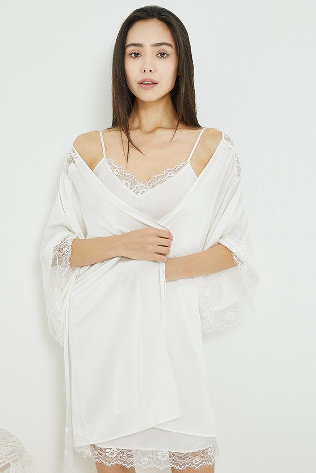 Honeymoon Satin Robe