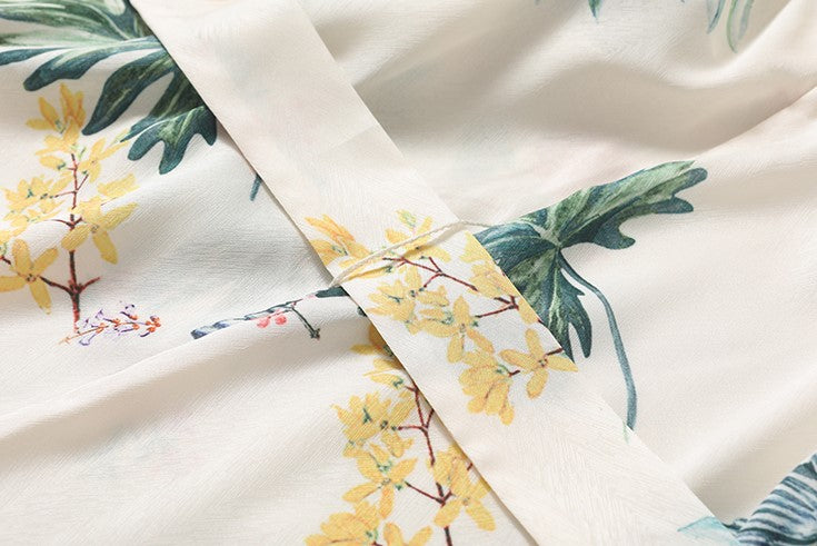 Paradiso Floral Robe