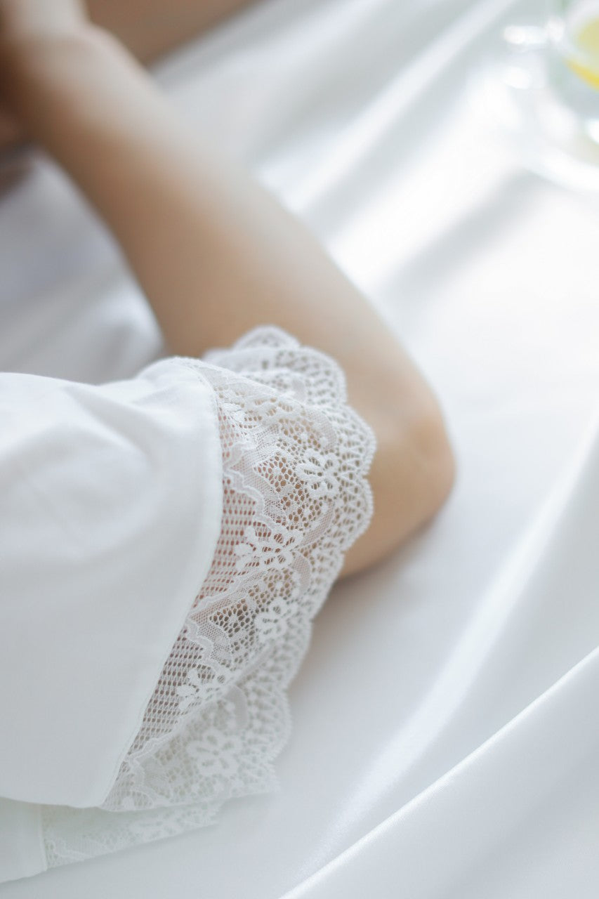 Sofia Cotton Robe (White)