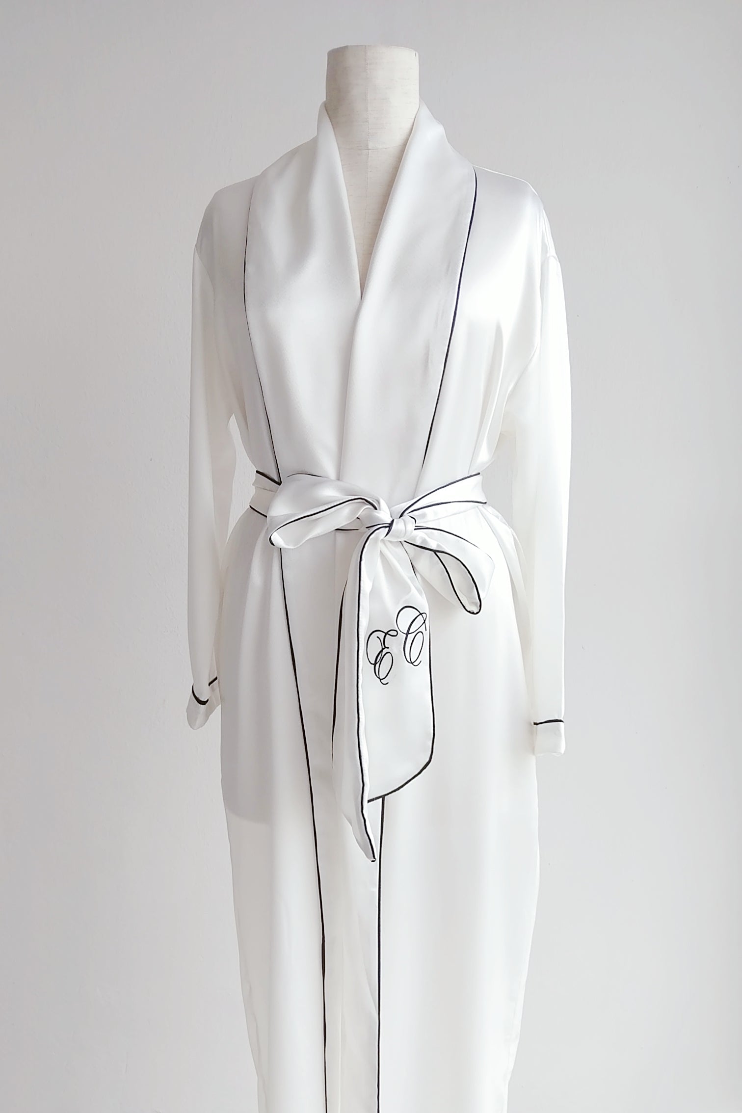 Empress Silk Robe (120 colours) - Bells & Birds