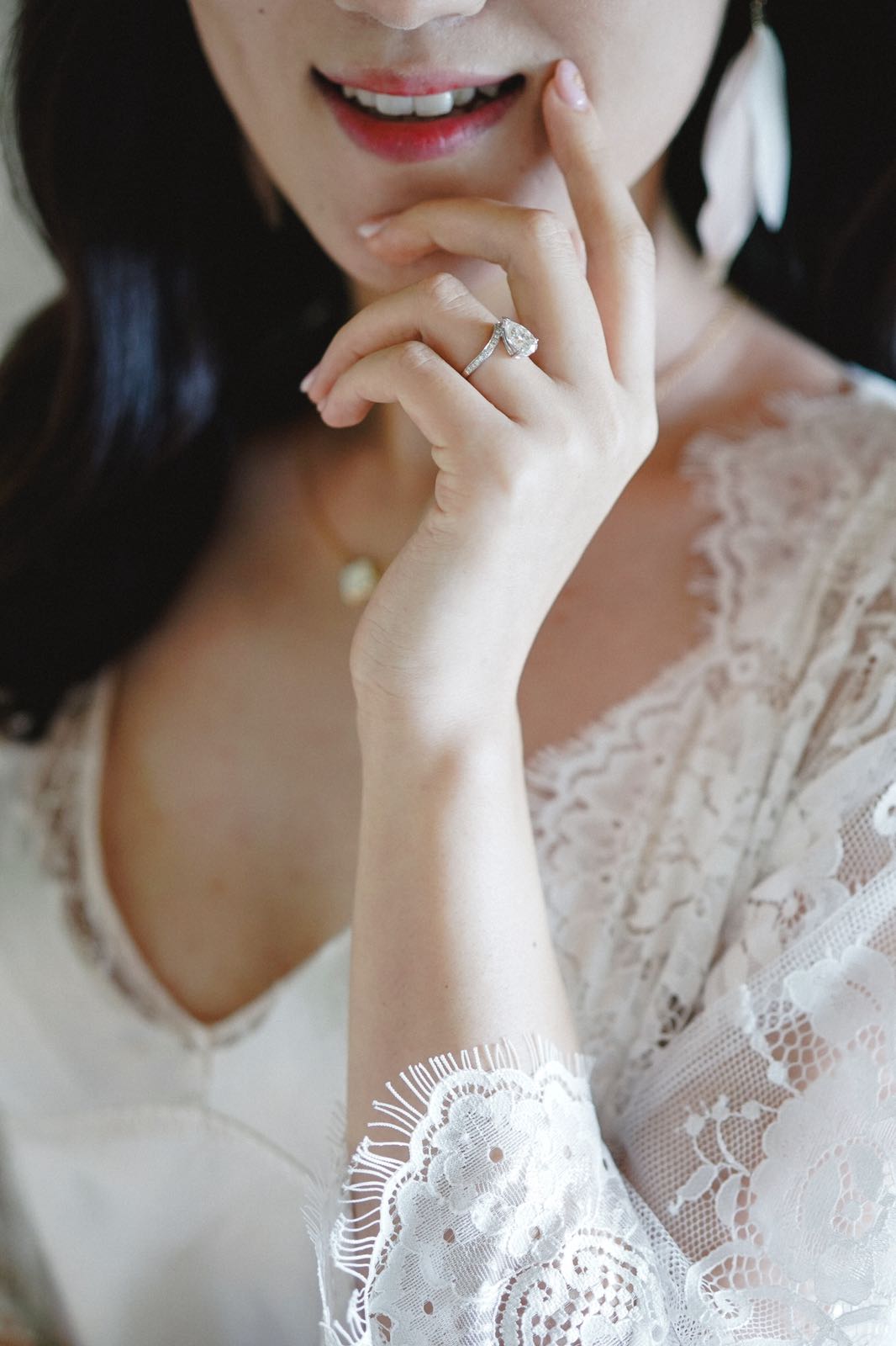 Fleur de Vie Lace Robe - Bells & Birds