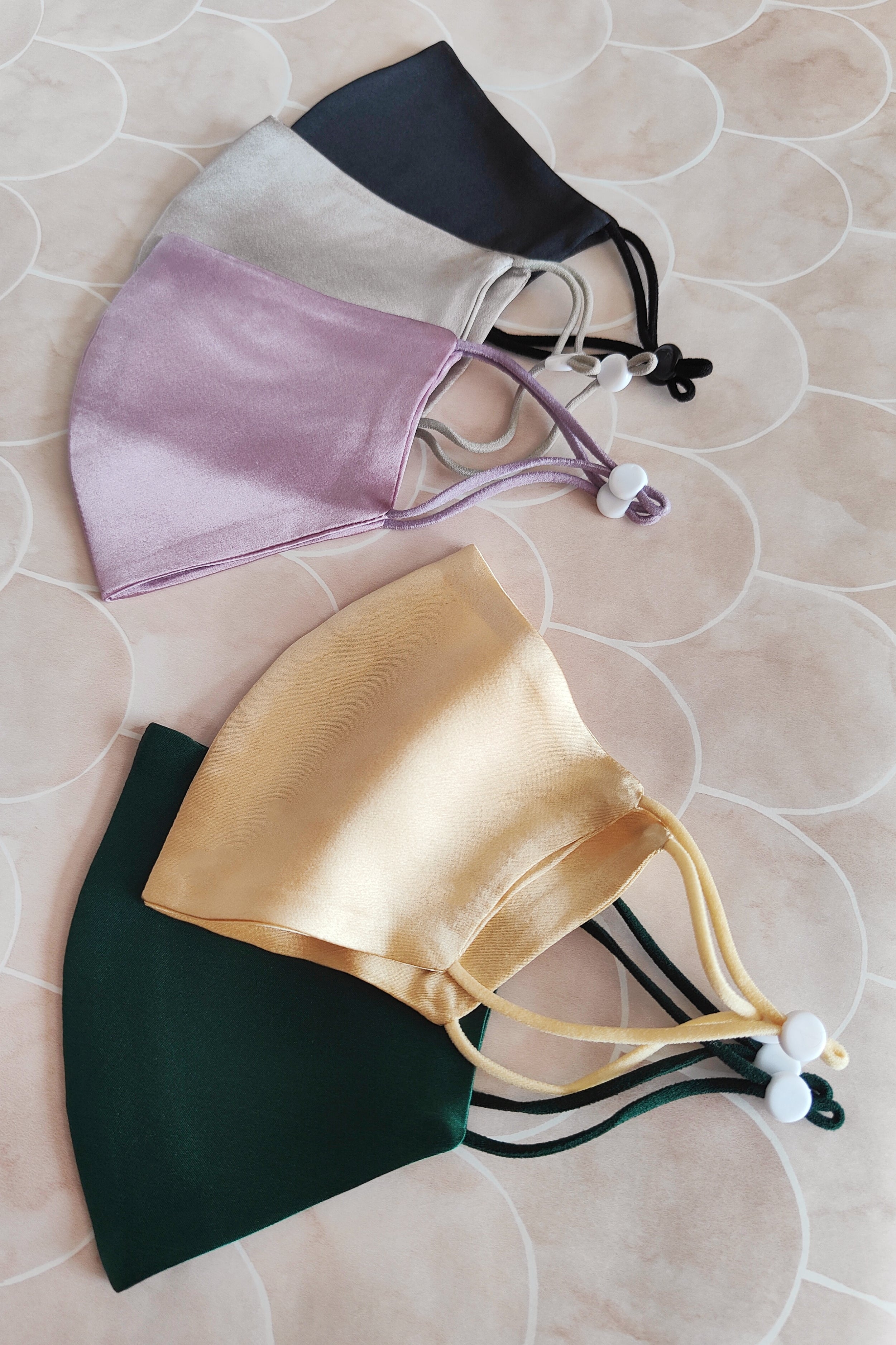 Petite Mulberry Silk Face Mask (6 colours) - Bells & Birds