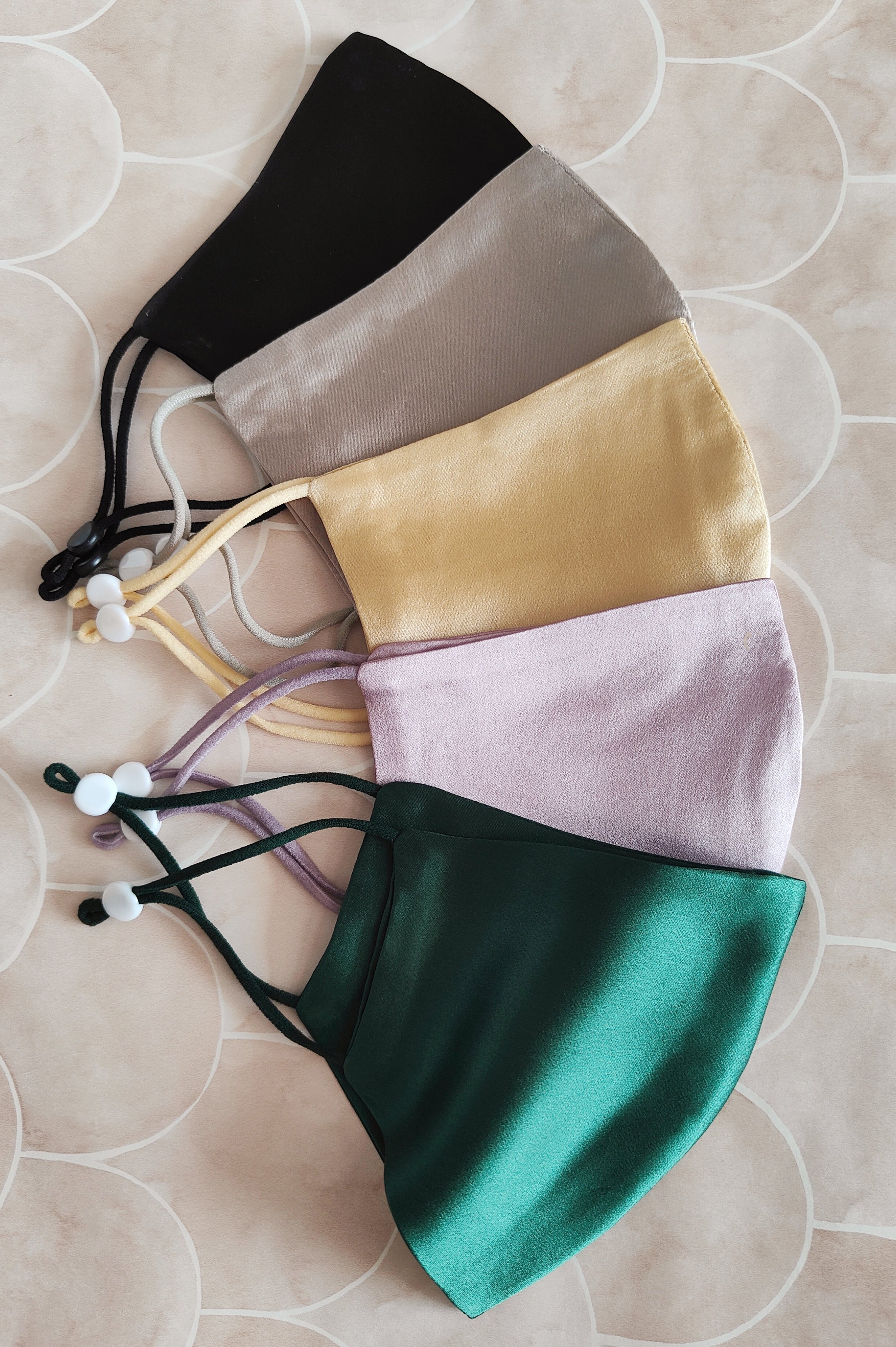 Petite Mulberry Silk Face Mask (6 colours) - Bells & Birds