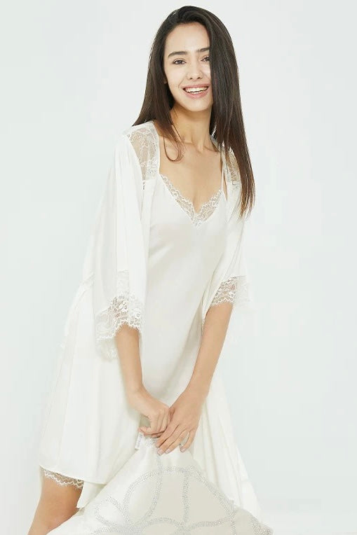 Honeymoon Satin Robe