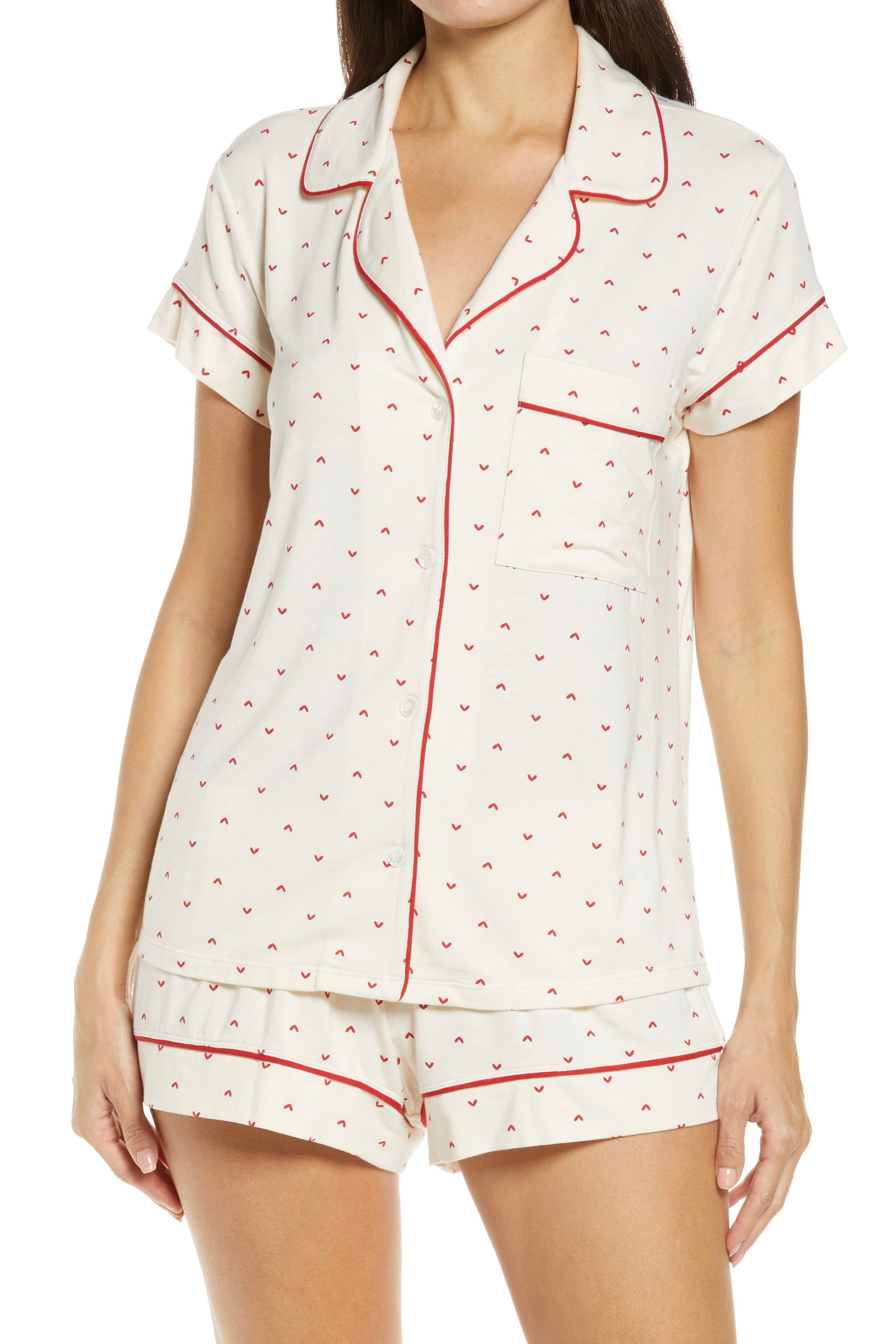 Oasis Modal Cotton PJs (Hearts)