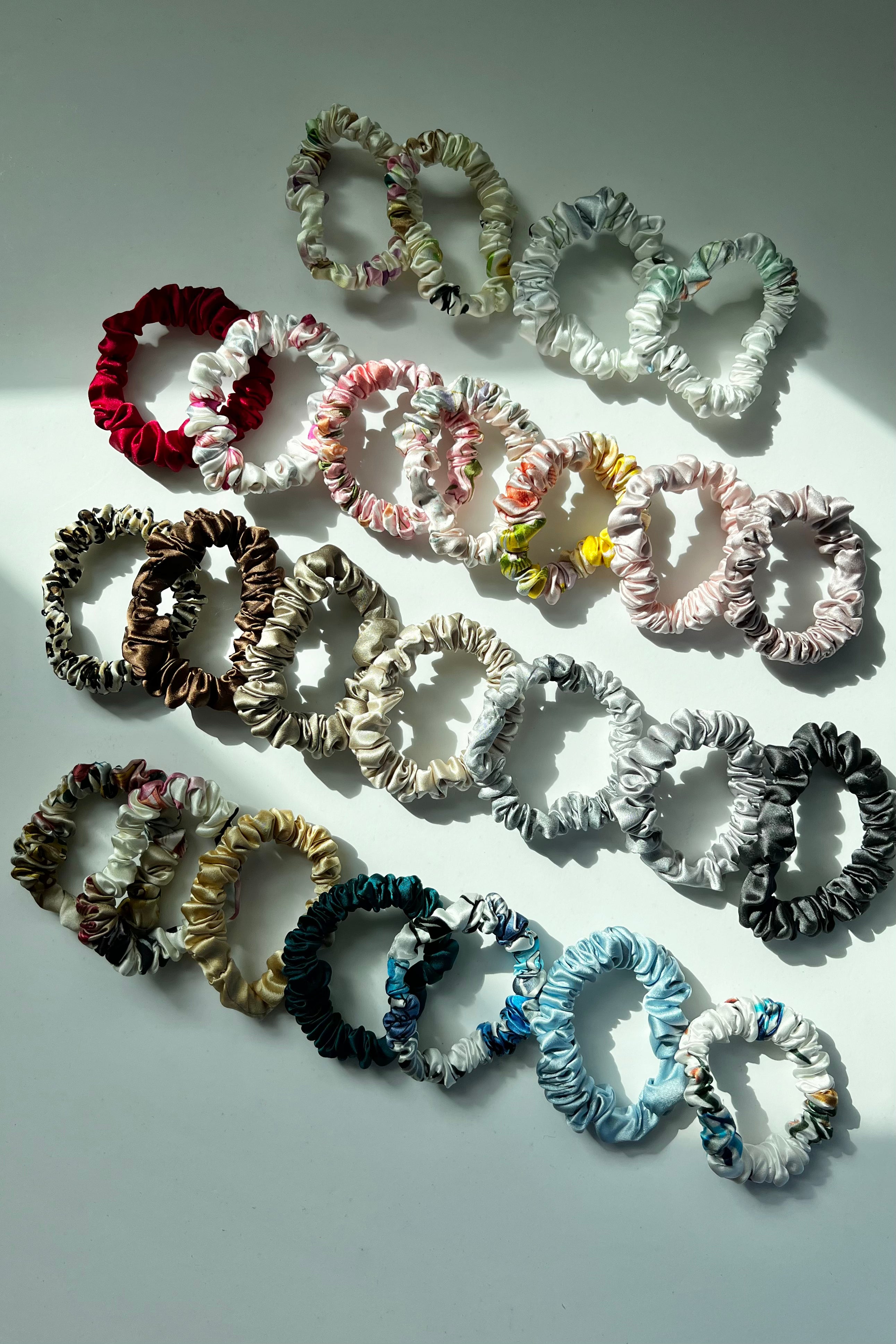 Mulberry Silk Scrunchies (3 for $40)
