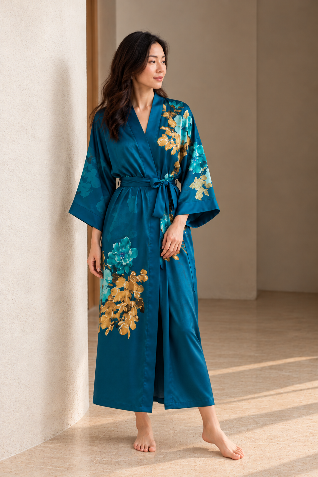 Flight of Whimsy Robe (Teal)