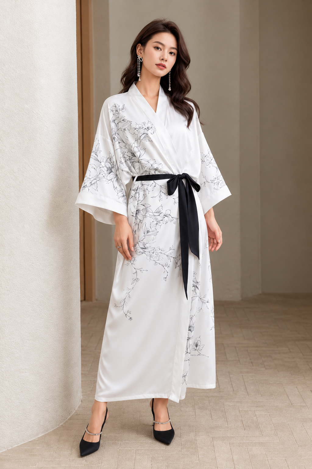 Flight of Whimsy Robe (White)