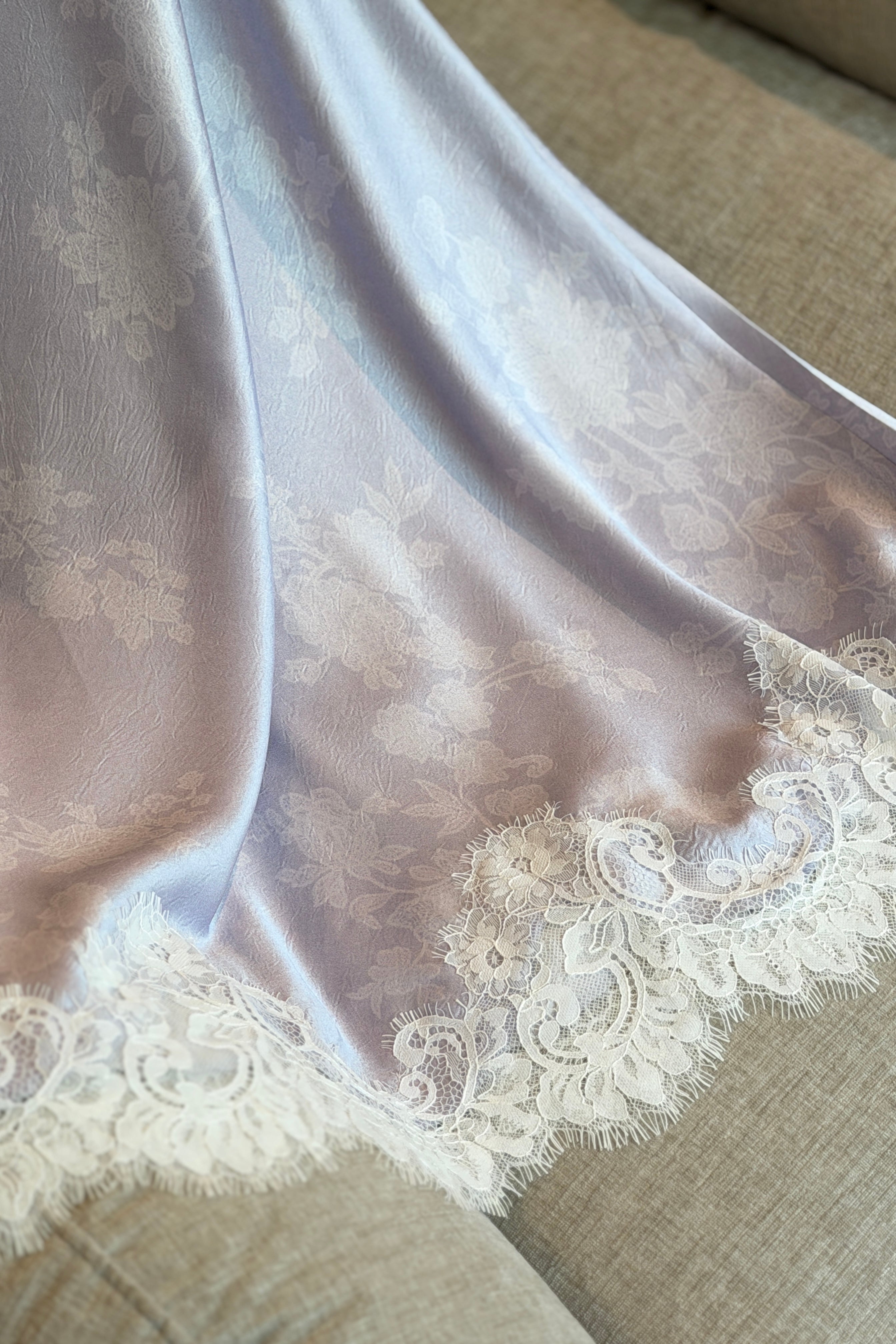 Lilac Cowl Neck Slip - Bells & Birds